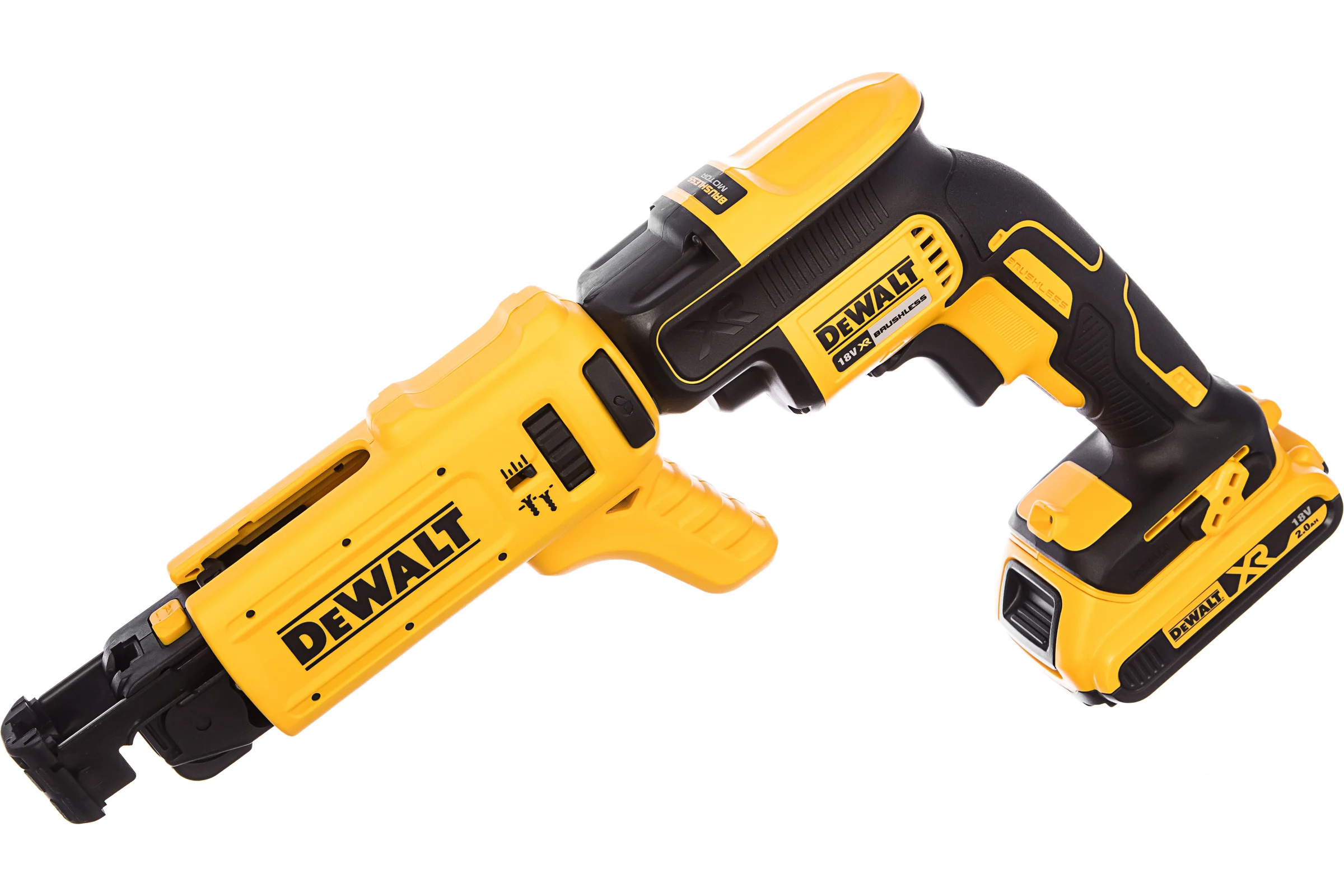 Бесщёточный ленточный шуруповерт DEWALT 18.0 В XR DCF620D2K-QW