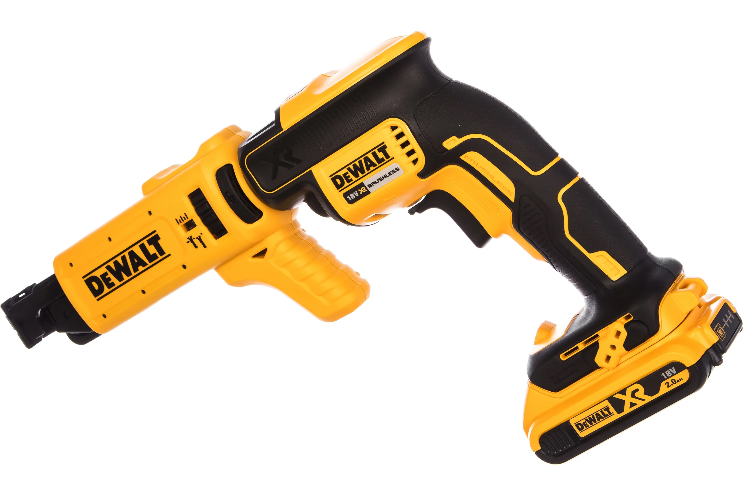 Бесщёточный ленточный шуруповерт DEWALT 18.0 В XR DCF620D2K-QW