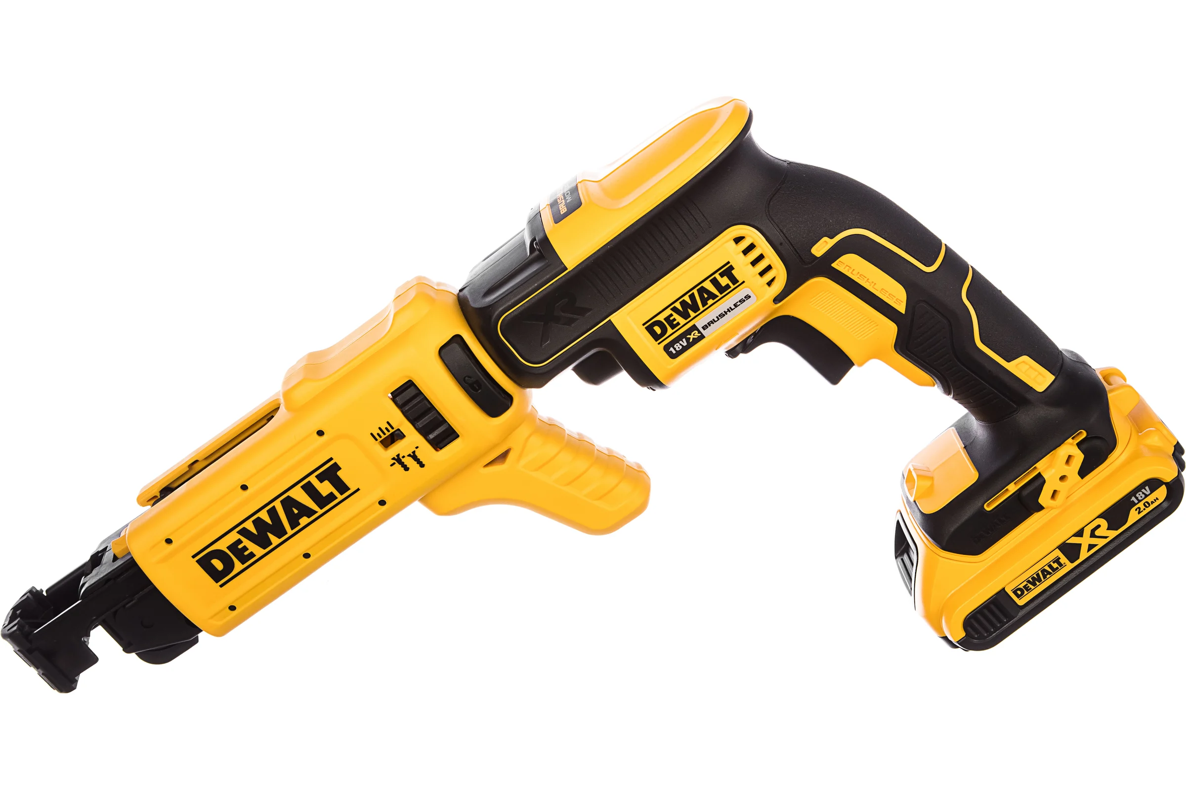 Бесщёточный ленточный шуруповерт DEWALT 18.0 В XR DCF620D2K-QW