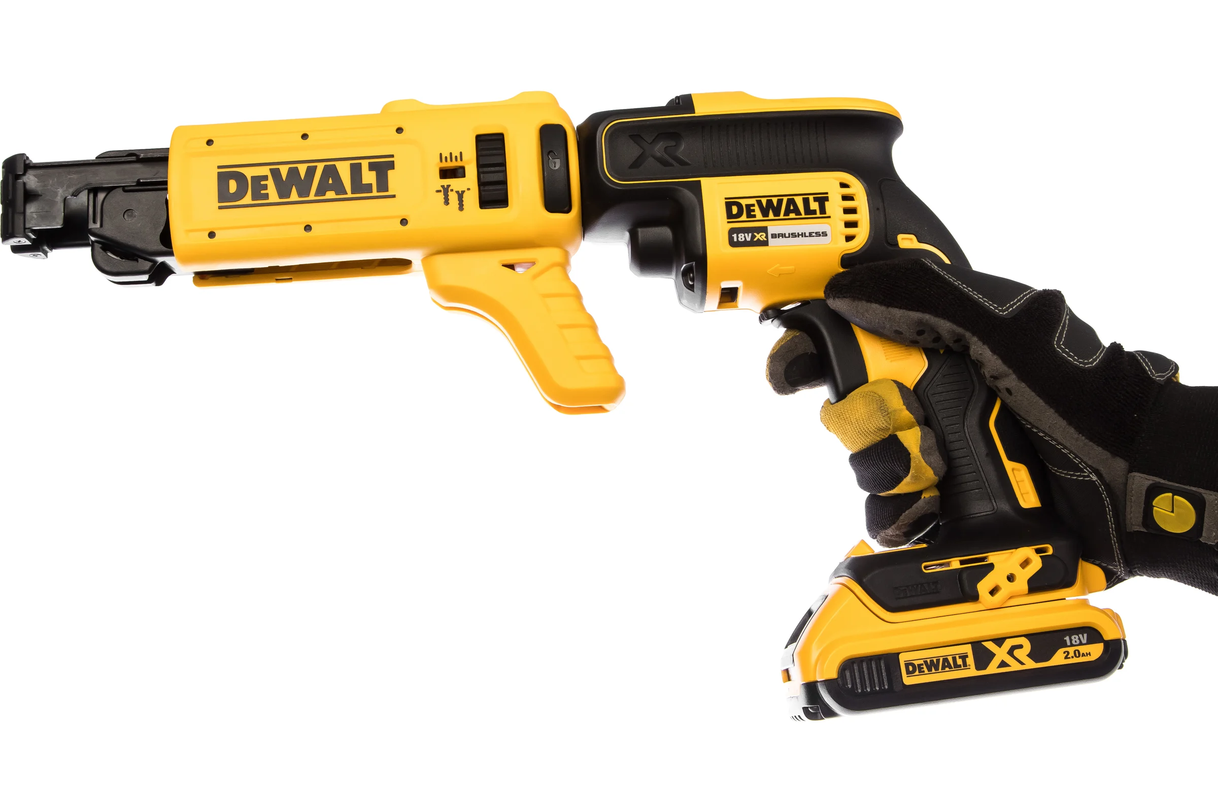 Бесщёточный ленточный шуруповерт DEWALT 18.0 В XR DCF620D2K-QW