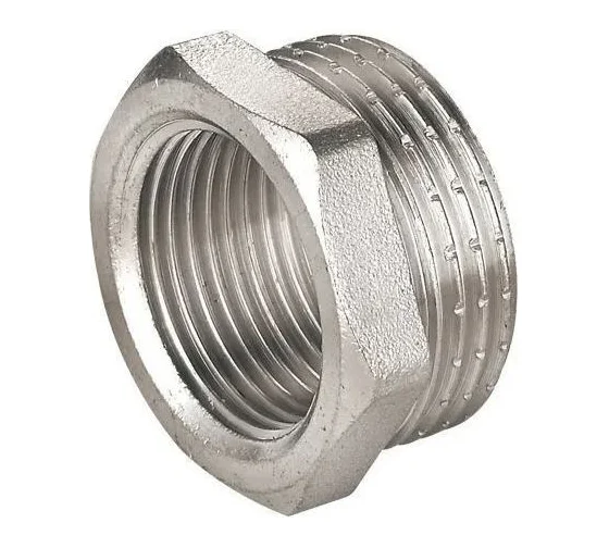 Футорка TIM 3/8 нар-1/4 вн никелированная (14820) 771482