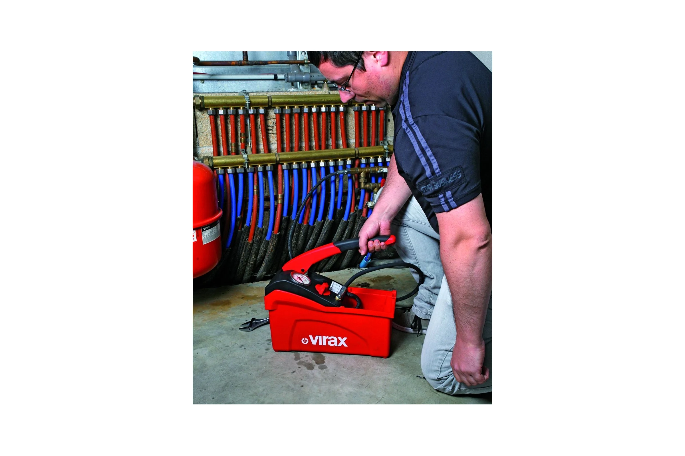 Ручной опрессовщик VIRAX 262015