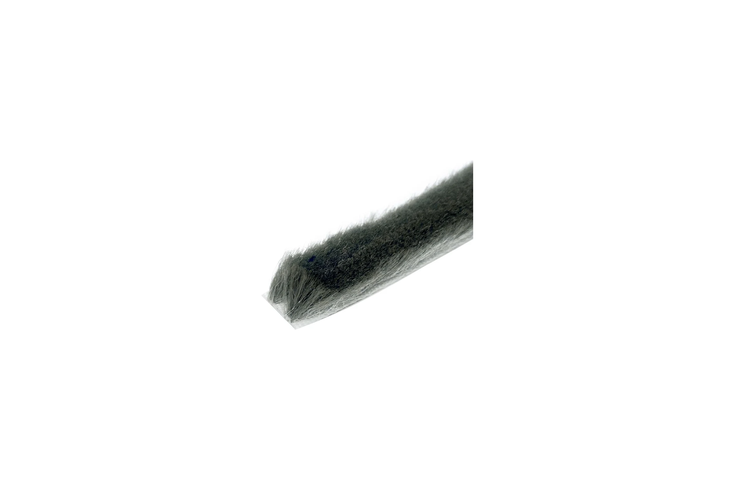 Щёточный Уплотнитель Mebax 11x12 Серый 6Р на клею на плёнке 125 м 00-00002607