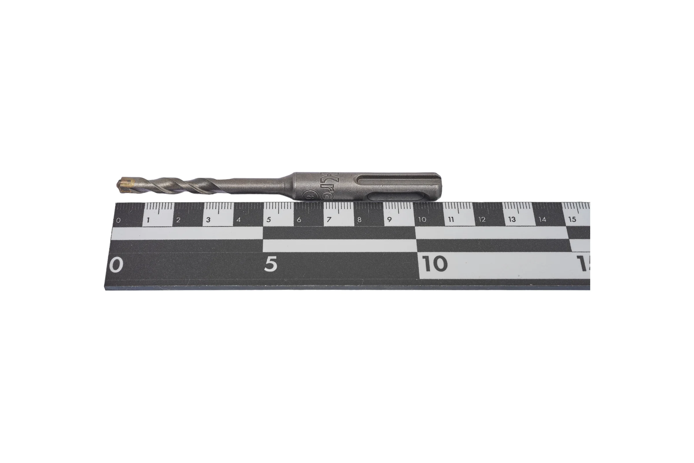 Бур по бетону KRANZ 6x110x50 мм, крестовая пластина, хвостовик SDS-plus KR-91-0801
