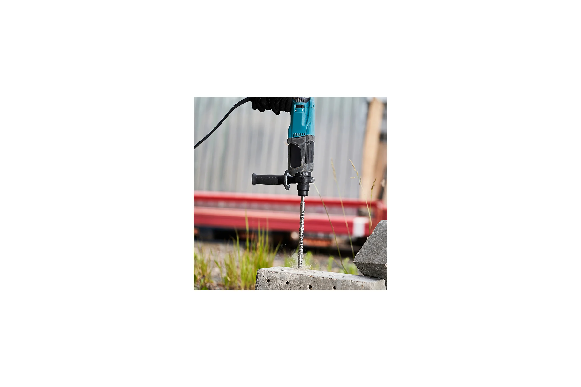 Бур по бетону KRANZ 18x310x250 мм, хвостовик SDS-plus KR-91-0040