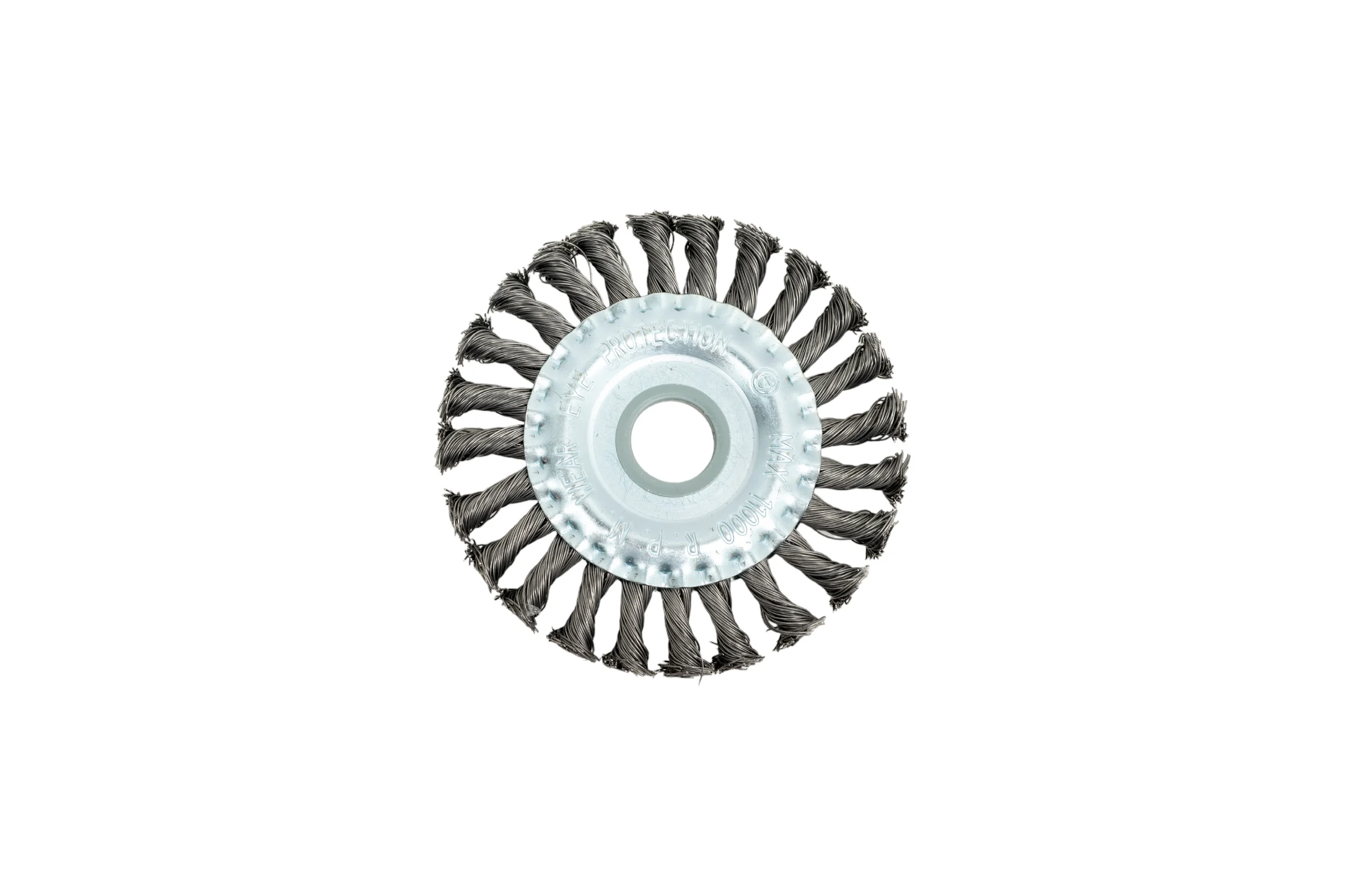 Щетка дисковая жгутовая 125x13x22.2 мм, ворс сталь 0.50 мм EuroBrush EB-DST4L 13-012