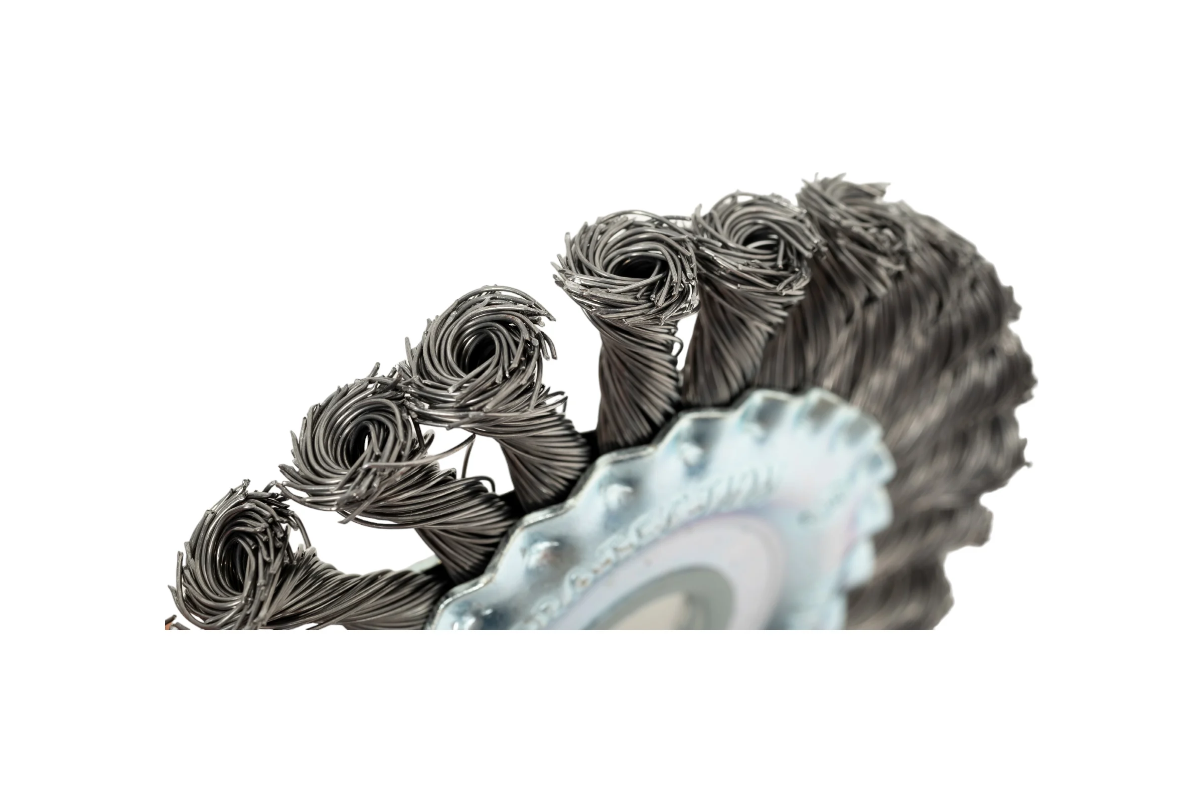 Щетка дисковая жгутовая 125x13x22.2 мм, ворс сталь 0.50 мм EuroBrush EB-DST4L 13-012
