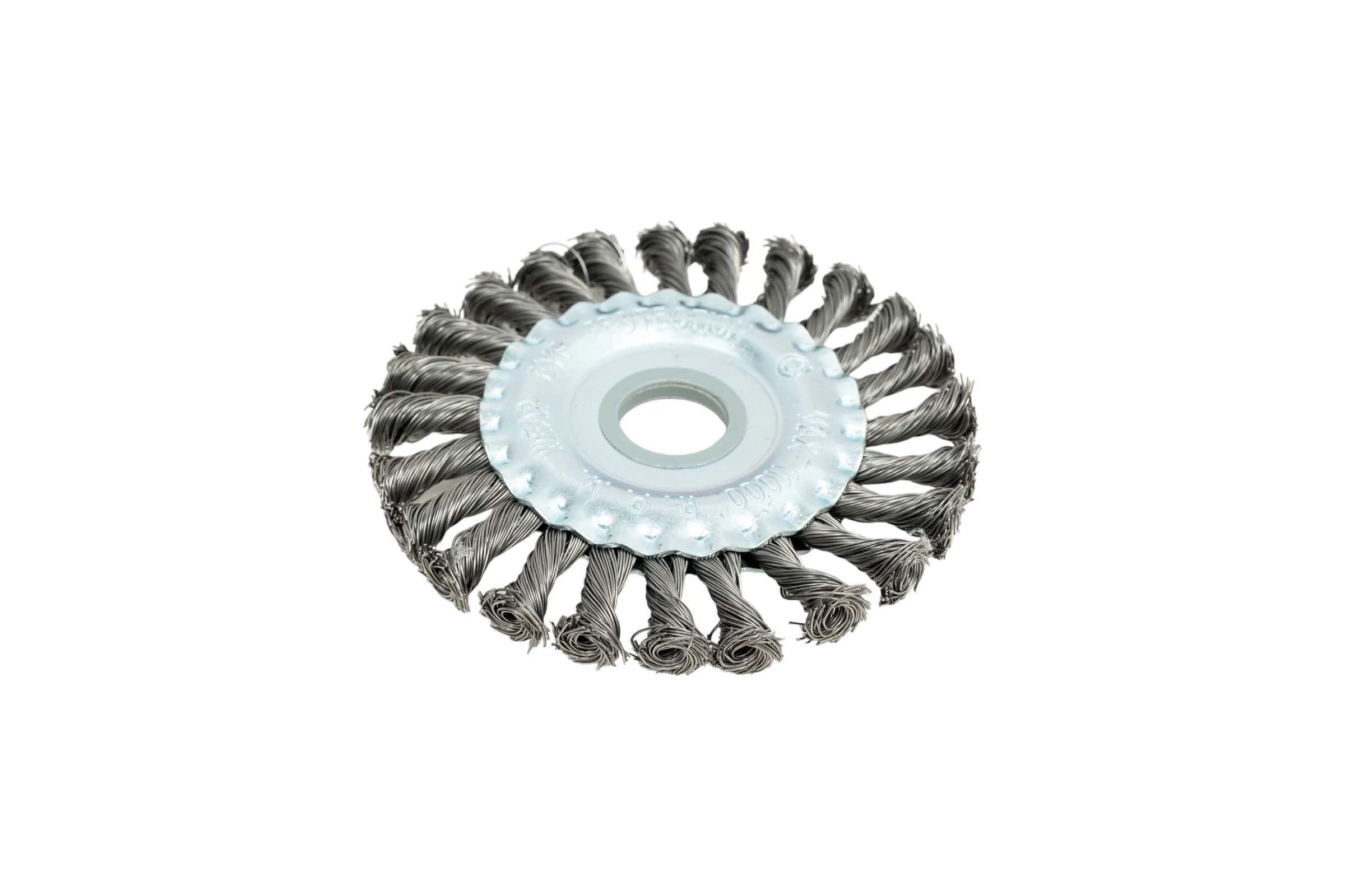 Щетка дисковая жгутовая 125x13x22.2 мм, ворс сталь 0.50 мм EuroBrush EB-DST4L 13-012