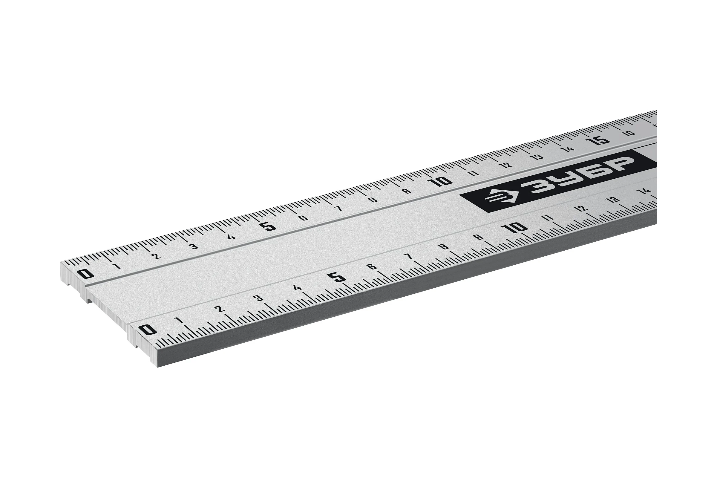 Усиленная алюминиевая линейка ЗУБР Апл 2 м 34384-200