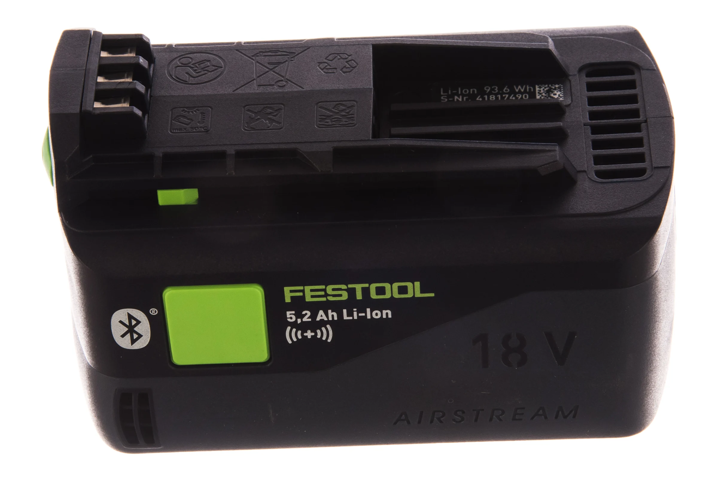 Батарея аккумуляторная BP 18 Li 5,2 ASI (18В, 5.2 Ач, Li-Ion) FESTOOL 202479
