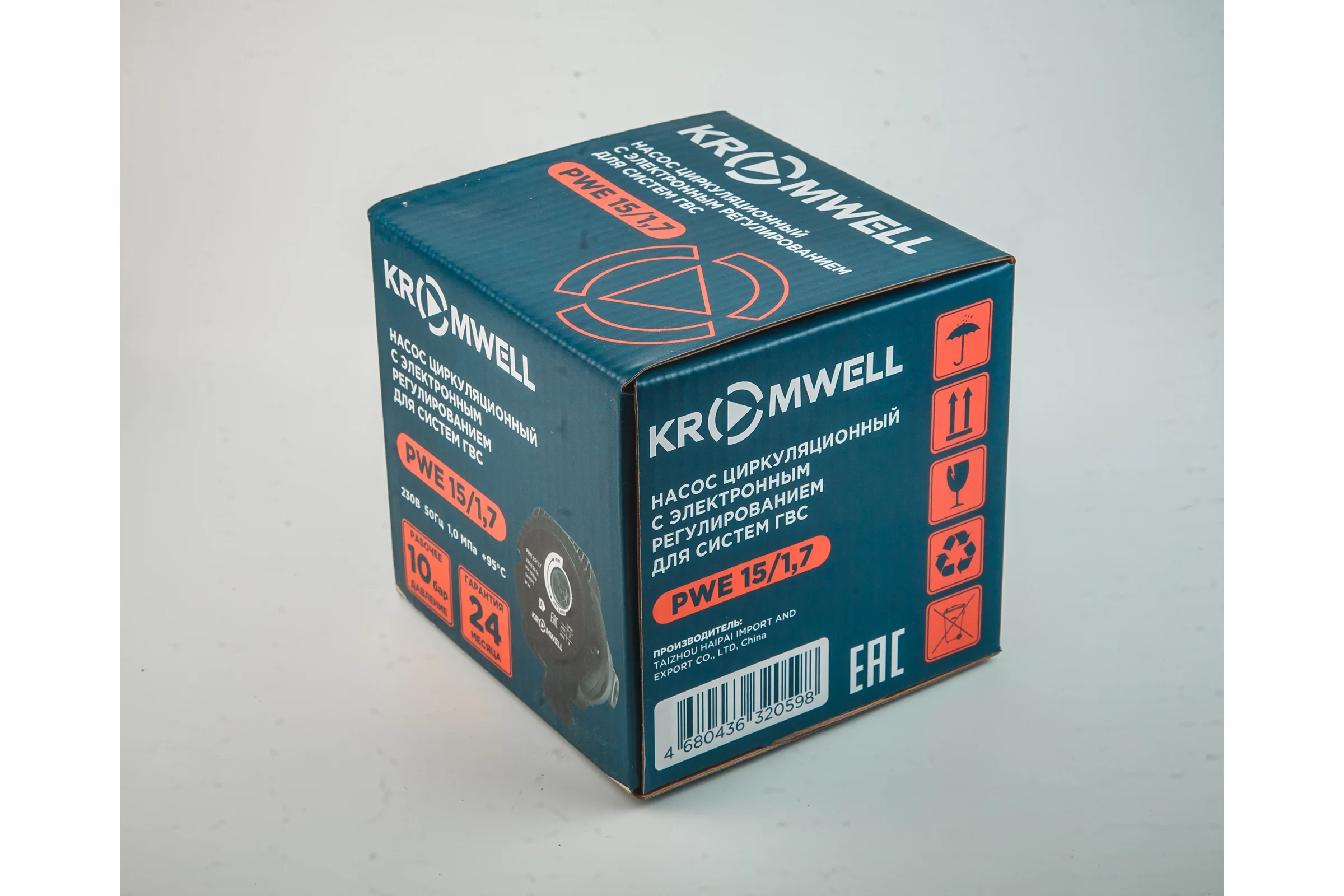 Насос для гвс с частотным регулированием KROMWELL PWE 15/1,7