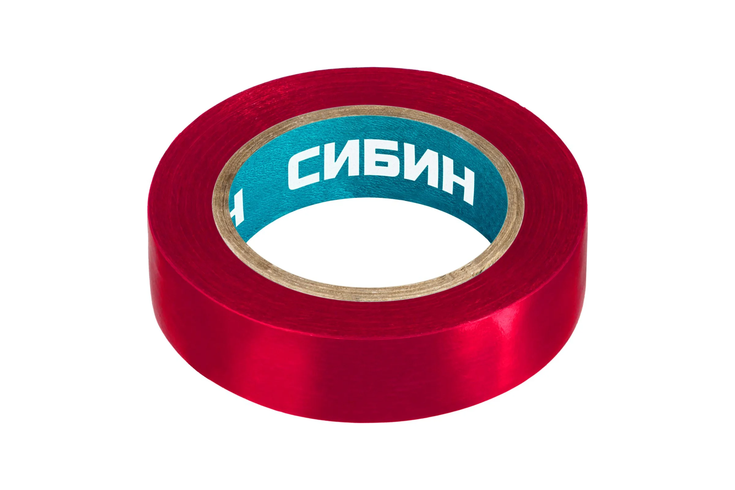ПВХ изолента СИБИН 10м х 15мм, красная 1235-3