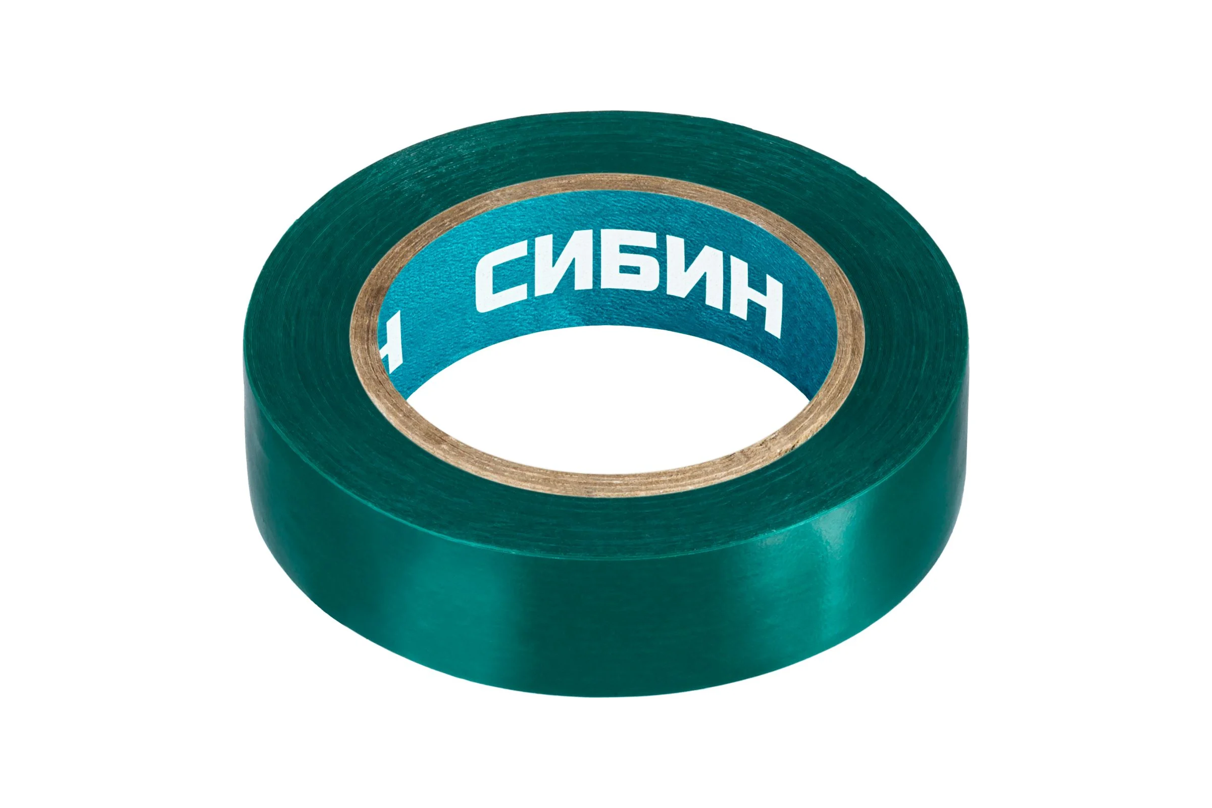 ПВХ изолента СИБИН 10м х 15мм, зеленая 1235-4