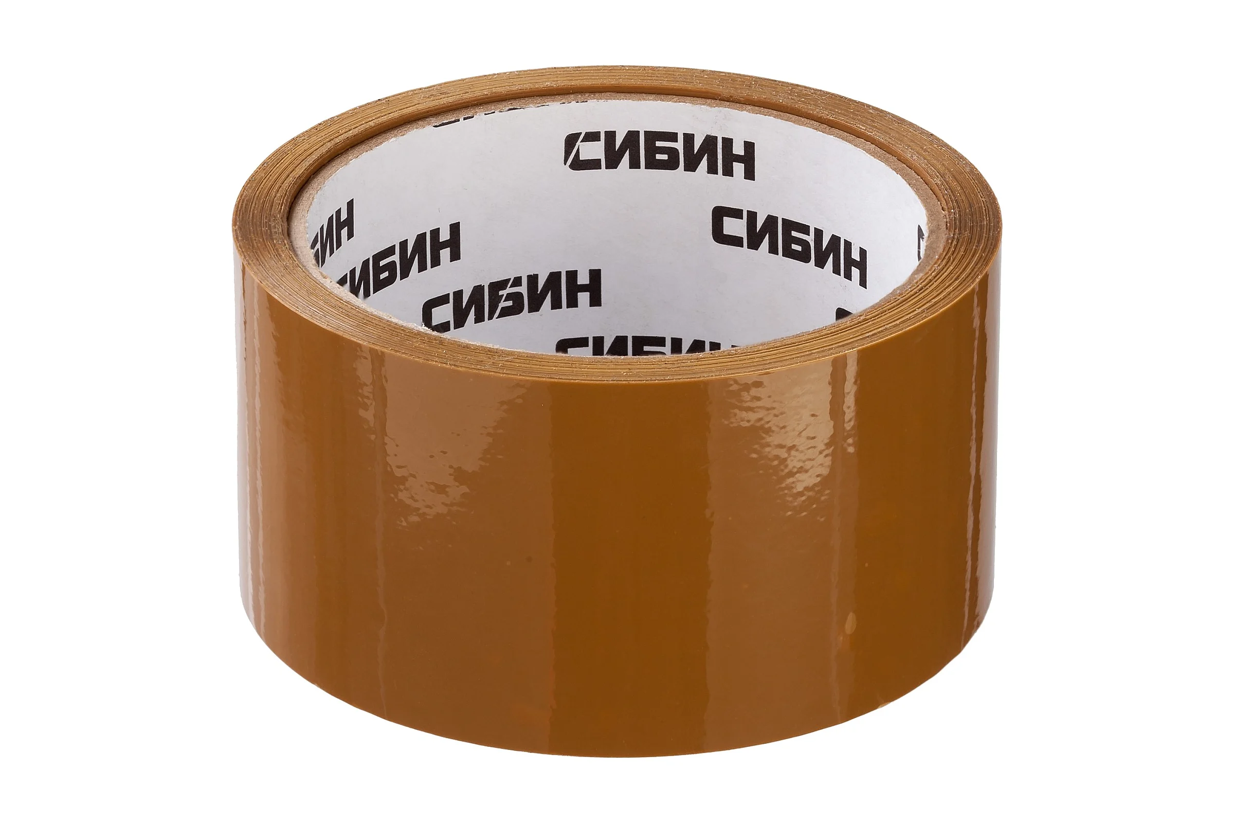 Клейкая лента СИБИН коричневая, 48мм х 50м 12057-50-50_z02