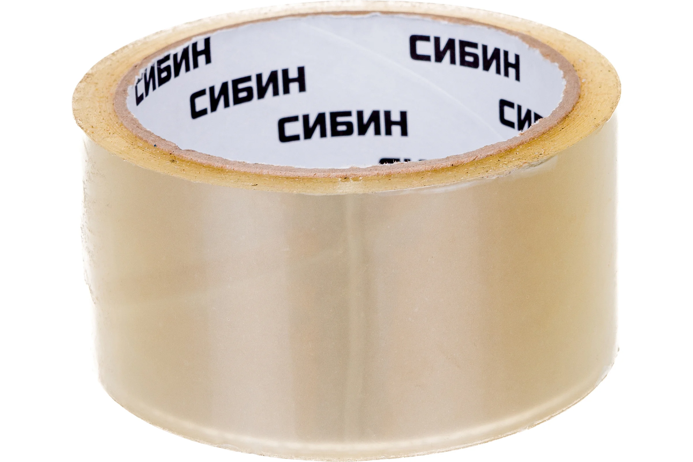 Клейкая лента СИБИН прозрачная, 48мм х 50м 12055-50-50_z02