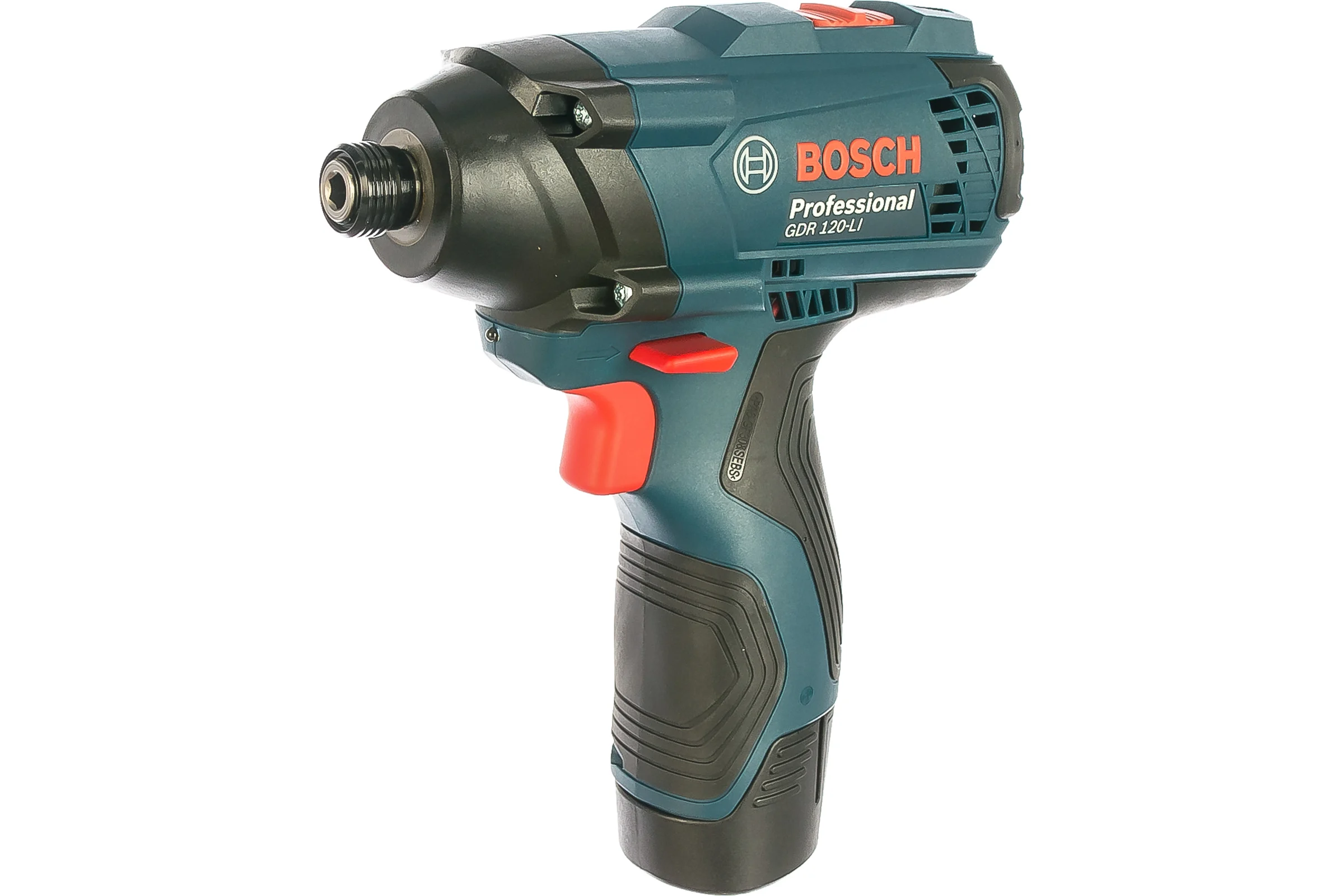 Аккумуляторный ударный гайковерт Bosch GDR 120-LI + 5 сверл по металлу HSS-G 0.601.9F0.005