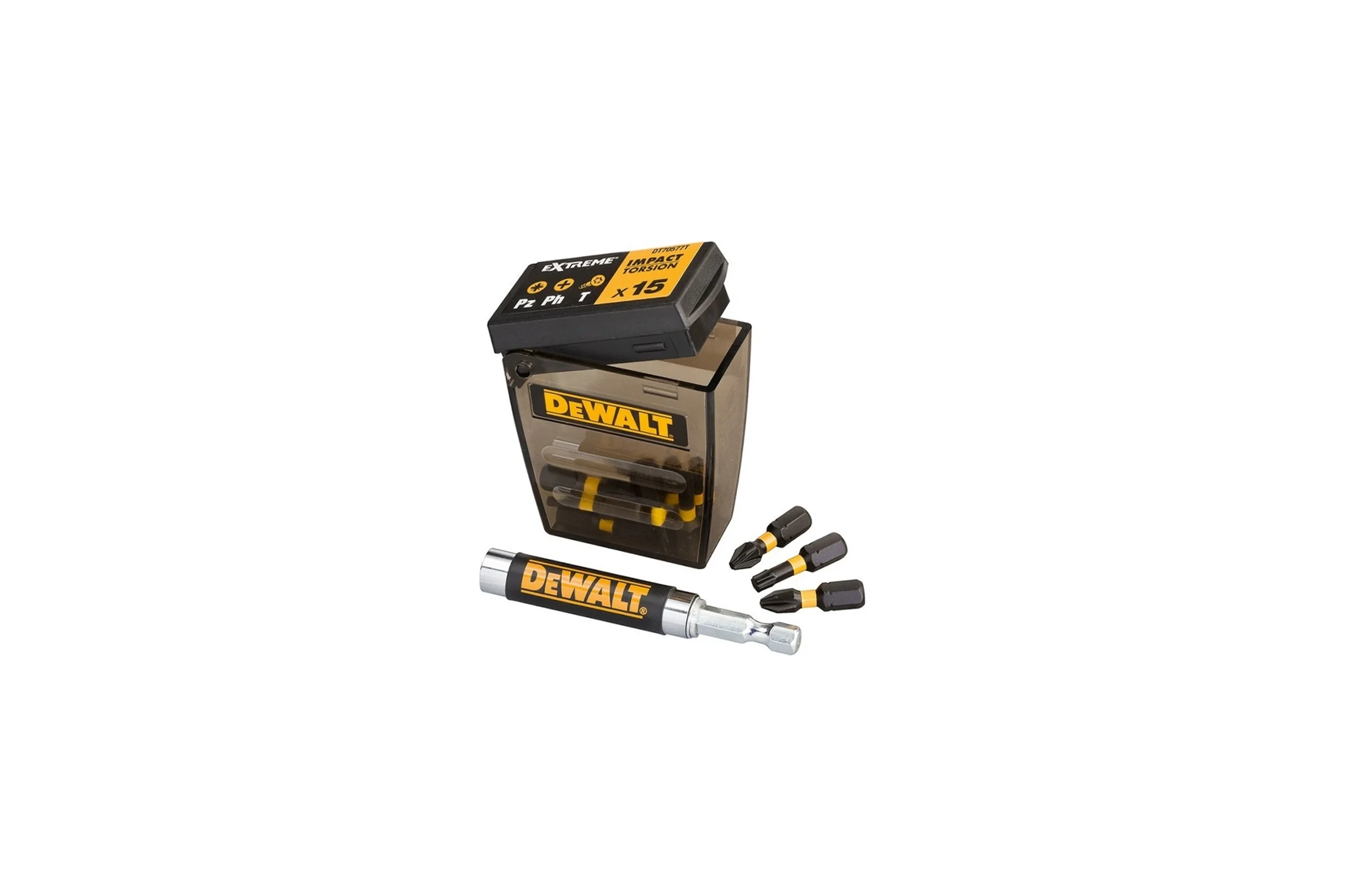 Набор насадок 25 мм 16 шт. DEWALT DT70577T