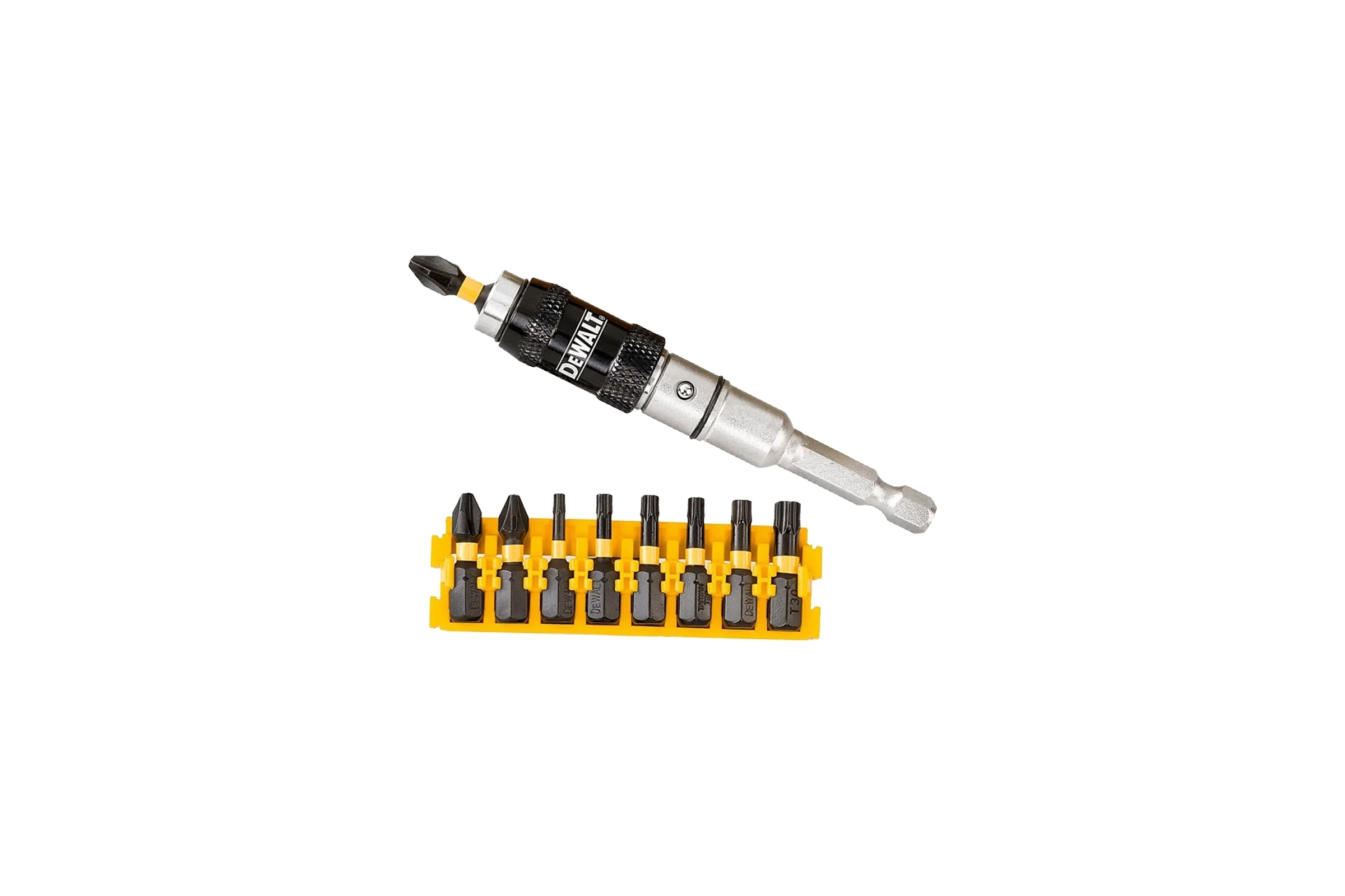 Набор насадок 25 мм с шарнирным держателем, 10 шт. DEWALT DT70578T