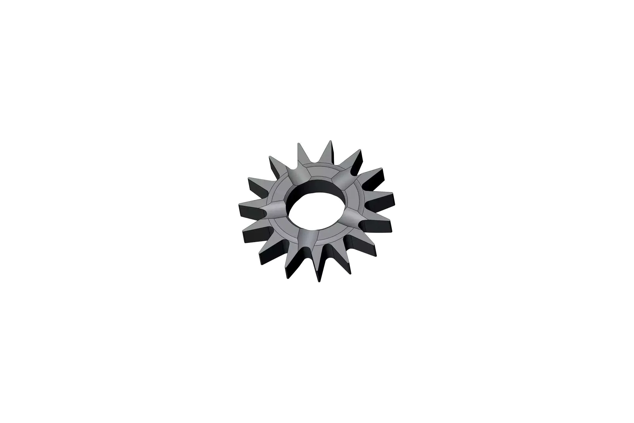 Твердосплавные фрезеры остроконечной формы, 12 шт. FLEX Set FR-S HM VE12 366501