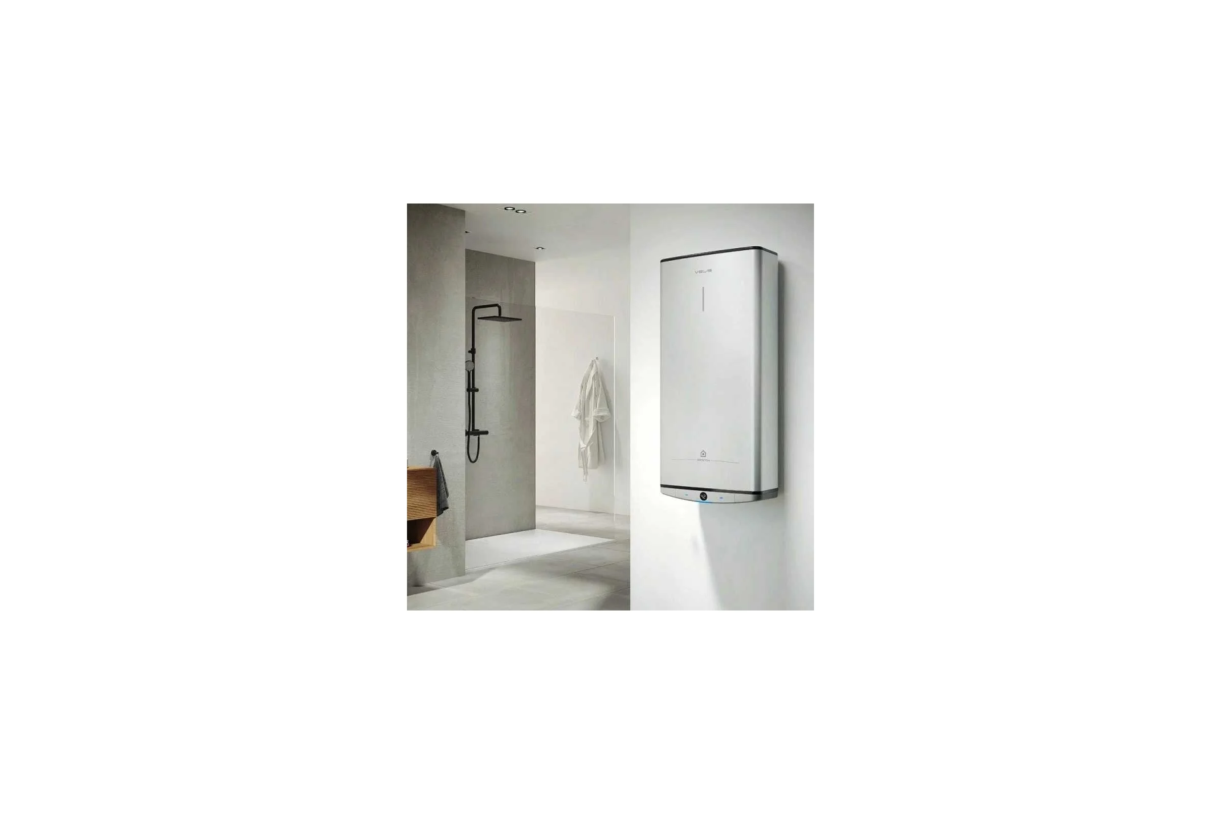Настенный накопительный электрический водонагреватель ARISTON ABSE VLS PRO PW 80 3700699
