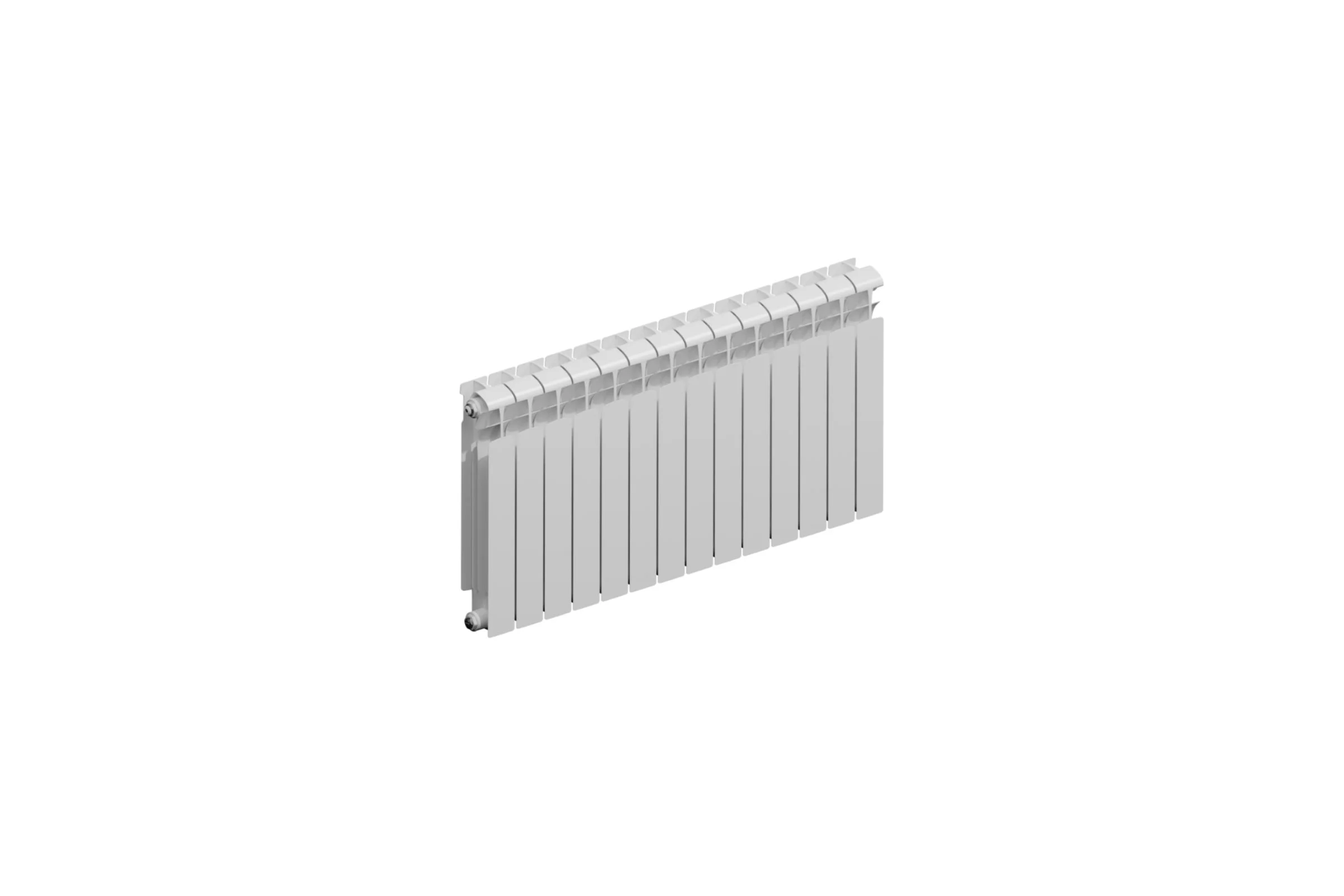 Биметаллический радиатор RIFAR ECOBUILD 500 14 секц. бок. R-EB-500-14