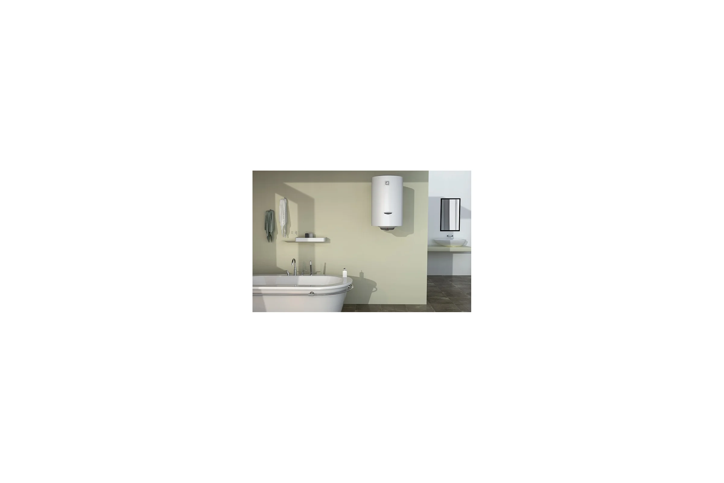 Настенный накопительный электрический водонагреватель ARISTON PRO1 R 50 V 1,5K PL DRY 3700621