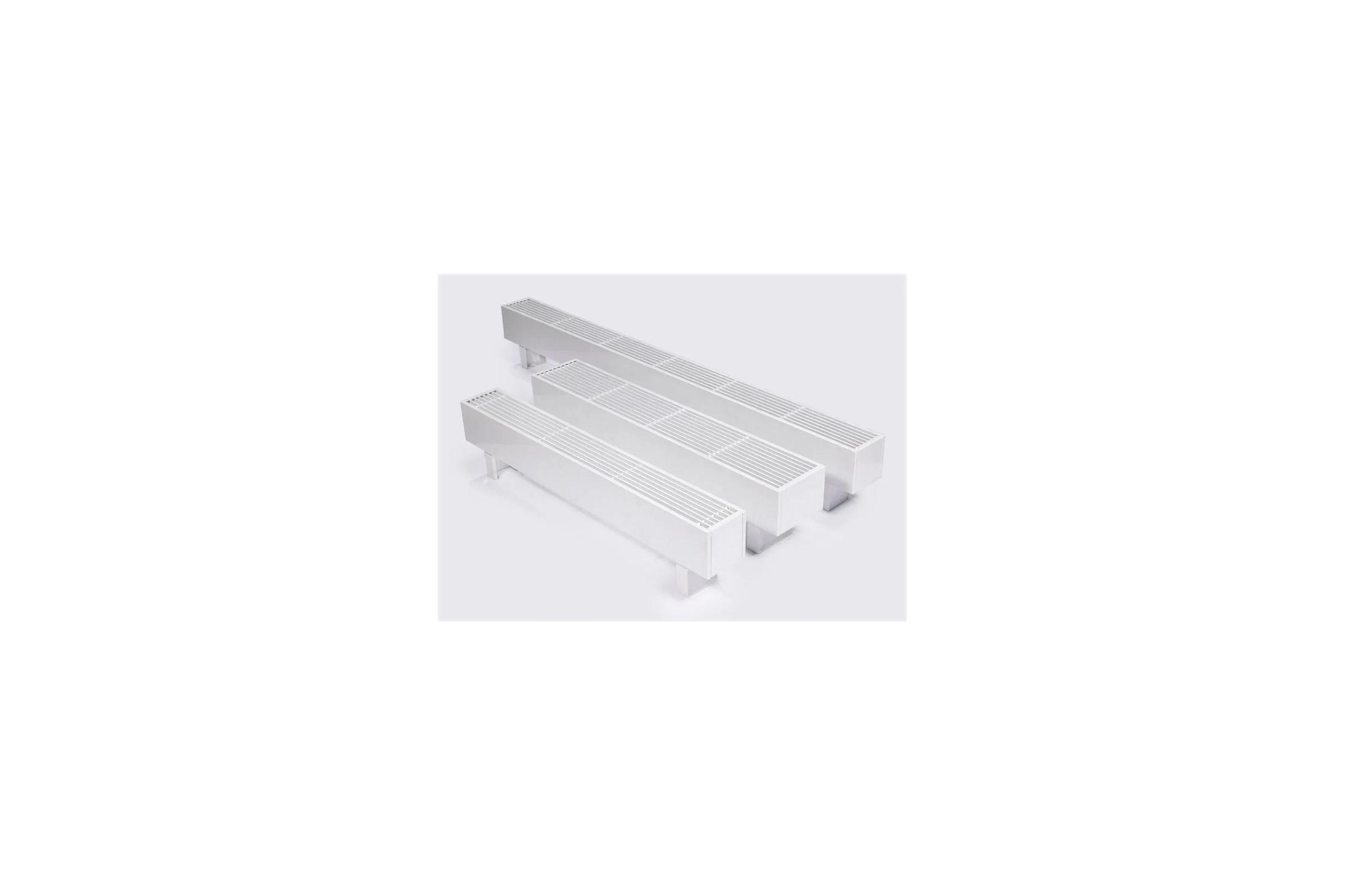 Напольный конвектор GEKON level u/fmc h23 l130 w13 ral9016 GLUF0.02313013/FMC/RAL9016