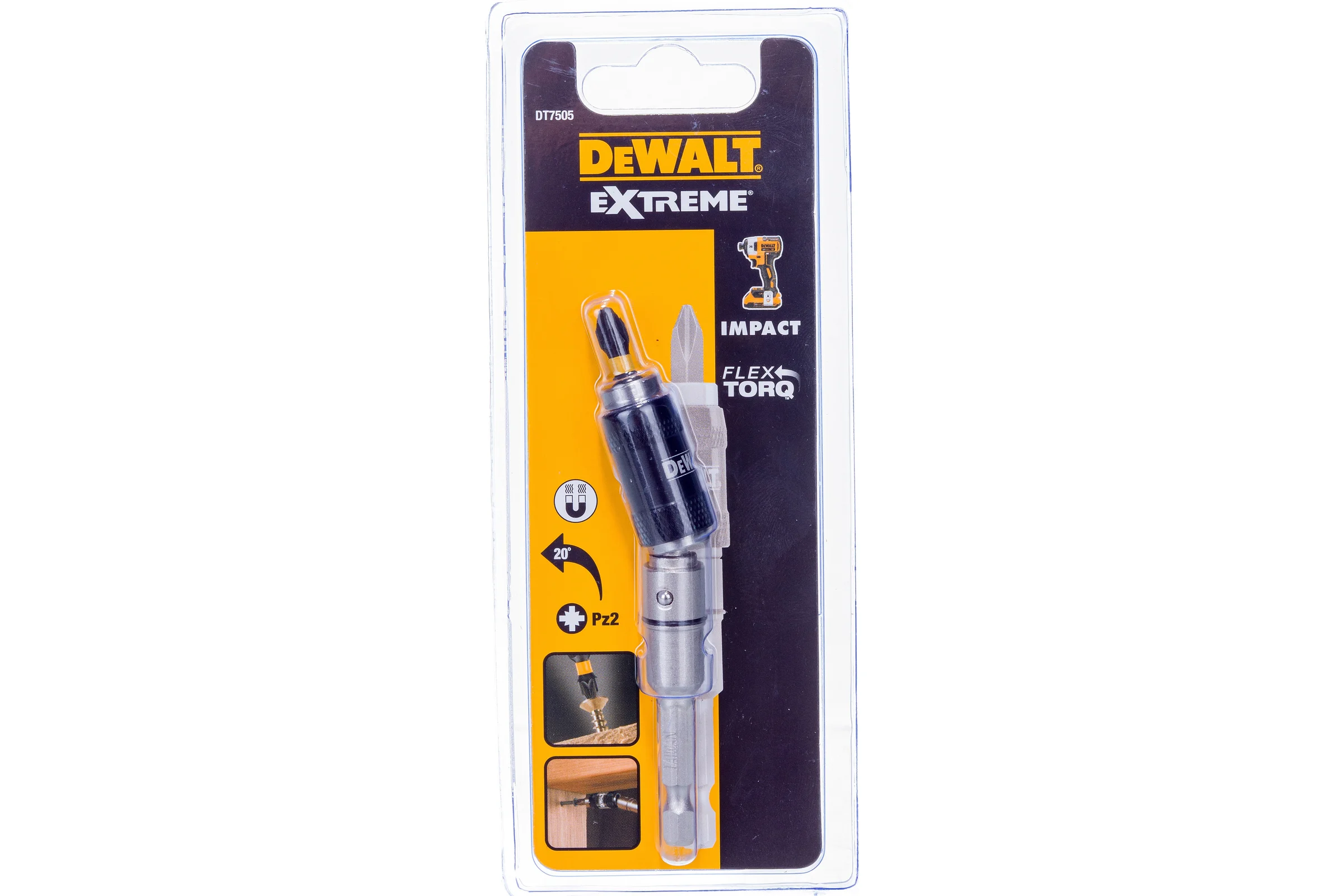 Шарнирный держатель PZ2 25 мм DEWALT DT7505