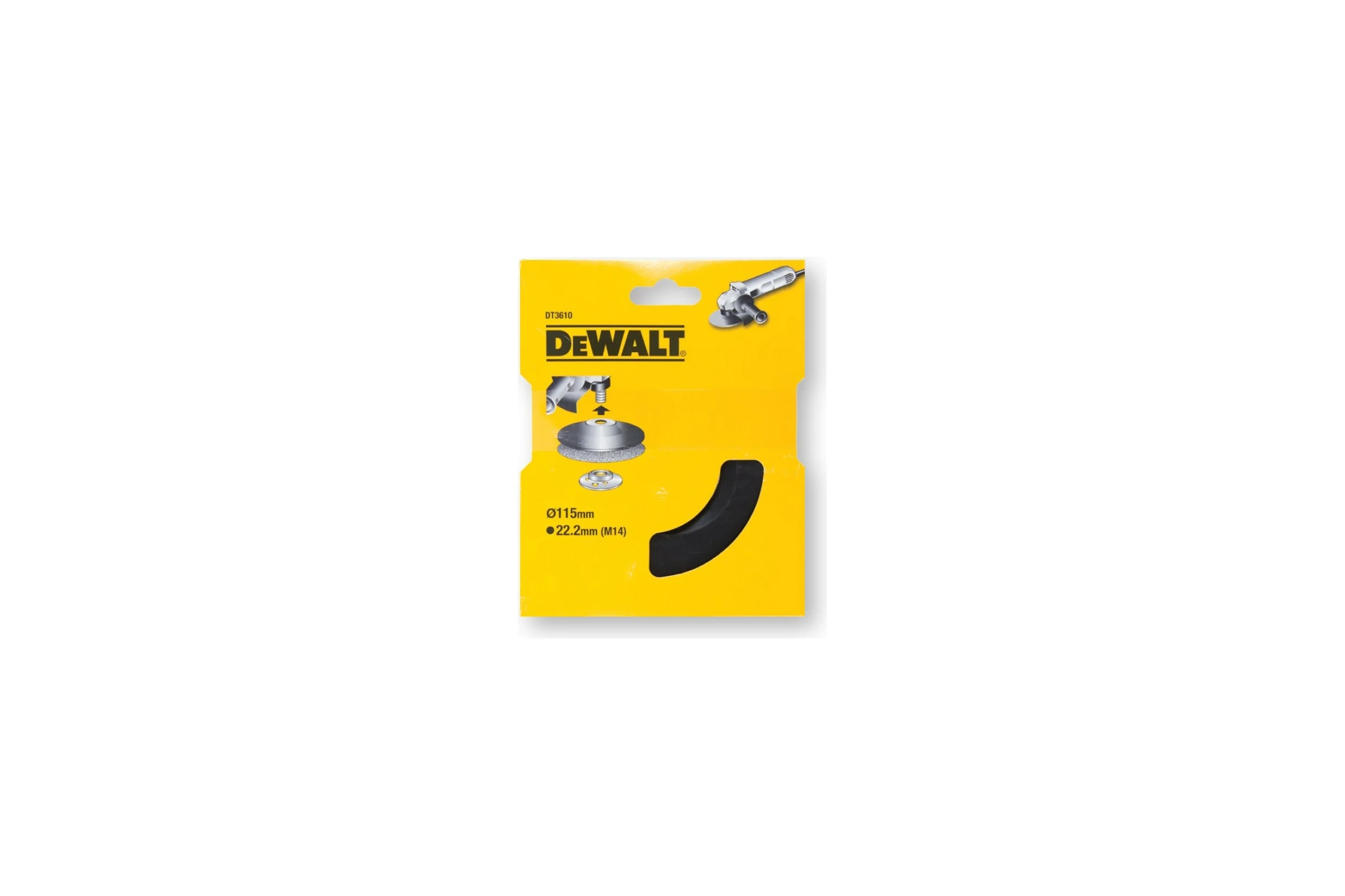 Шлифовально-полировальная тарелка, 115 мм DEWALT DT3610