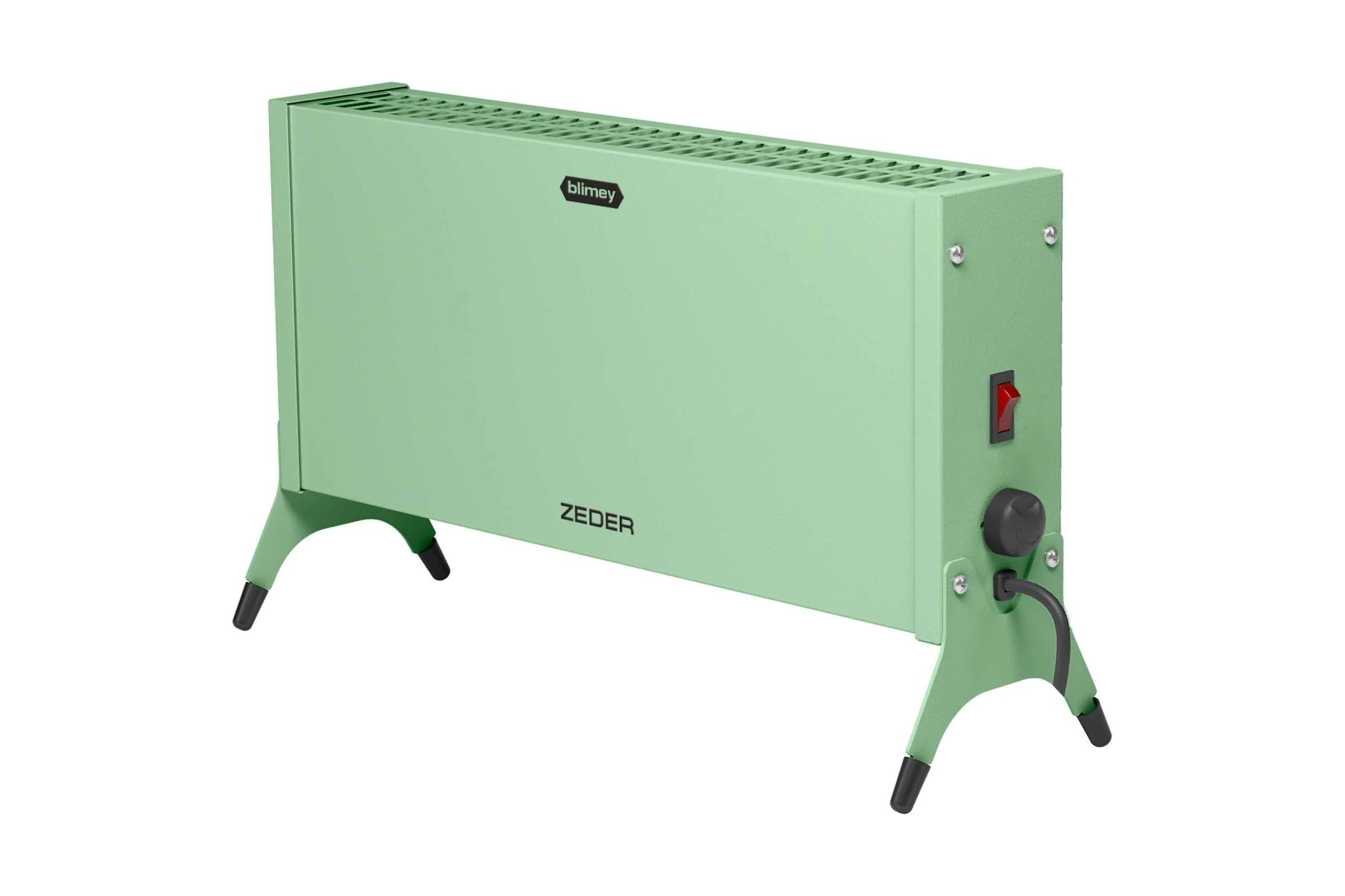 Электрический конвектор Zeder серия Blimey, механическое управление 10MX-12 GREEN