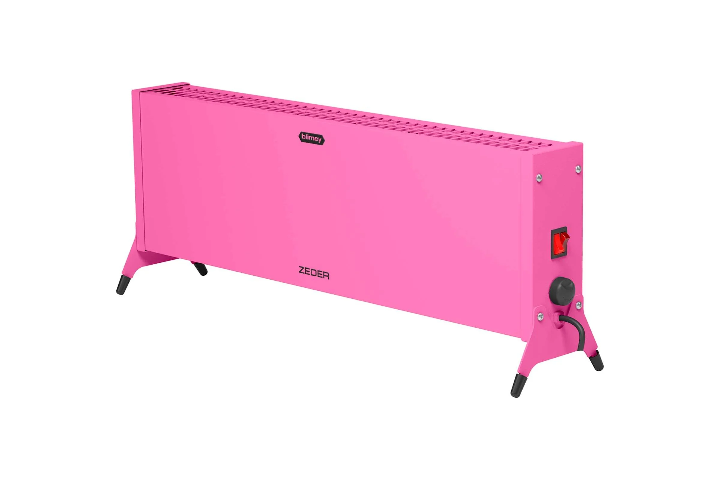 Электрический конвектор Zeder серия Blimey, механическое управление 15MX-12 PINK