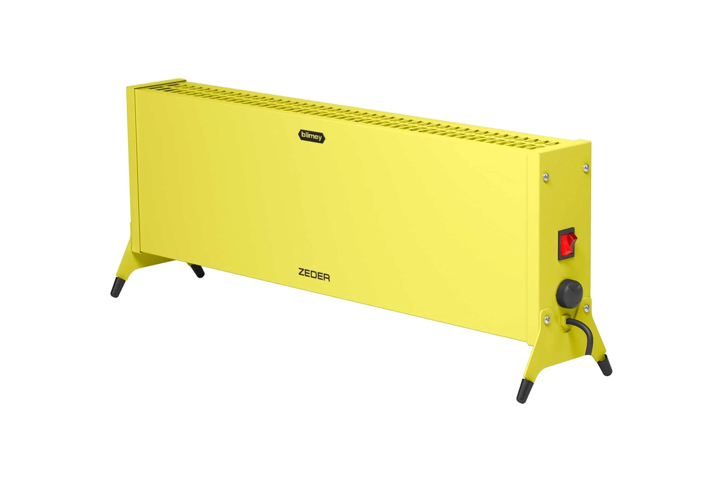 Электрический конвектор Zeder серия Blimey, механическое управление 15MX-12 YELLOW