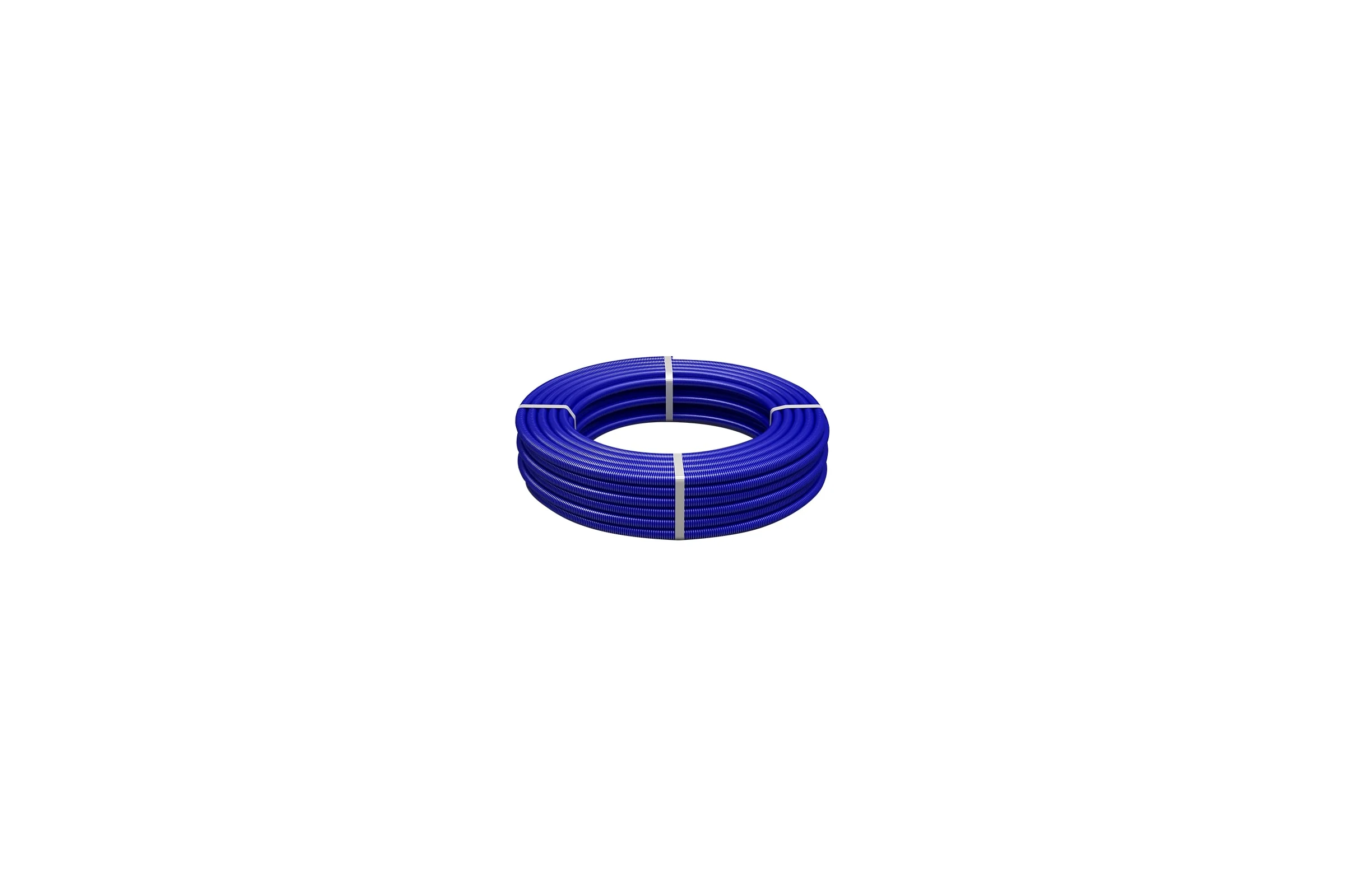 Гофрированная труба ROYAL THERMO 28 мм для труб 20, синяя, бухта 75 м НС-1118801