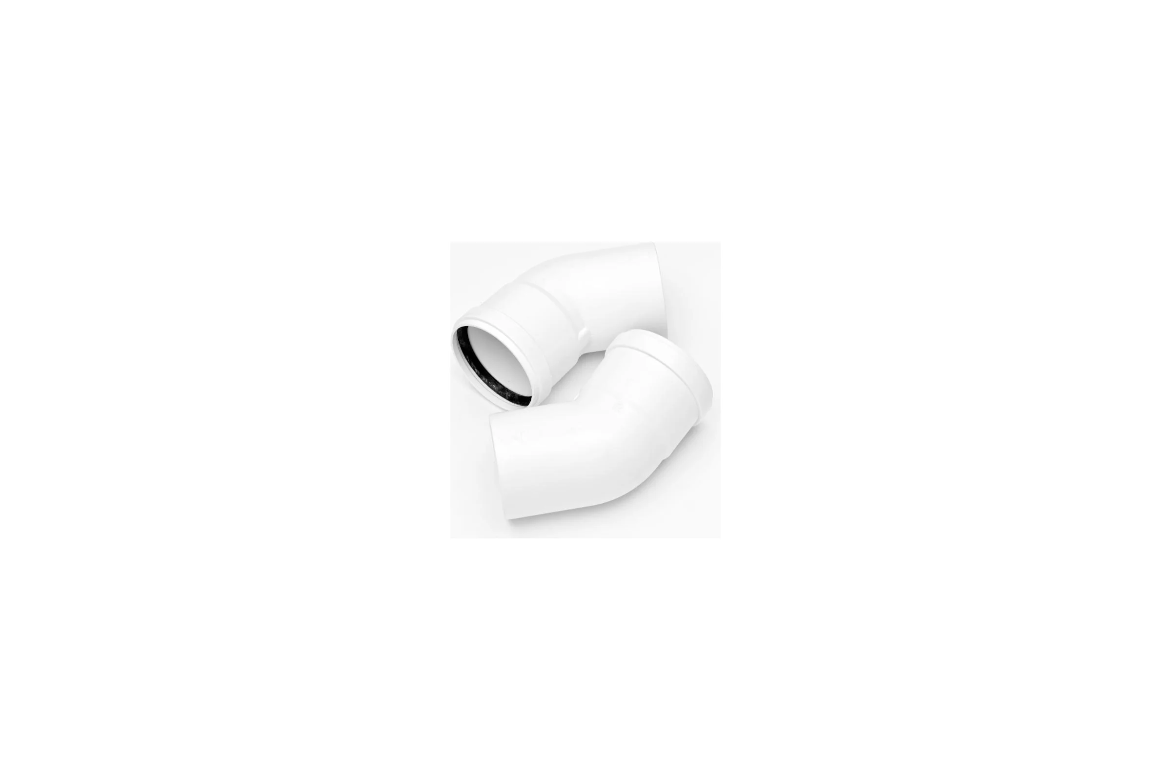 Отвод ARISTON 45 M/F d80 2 шт. конд. 3318085