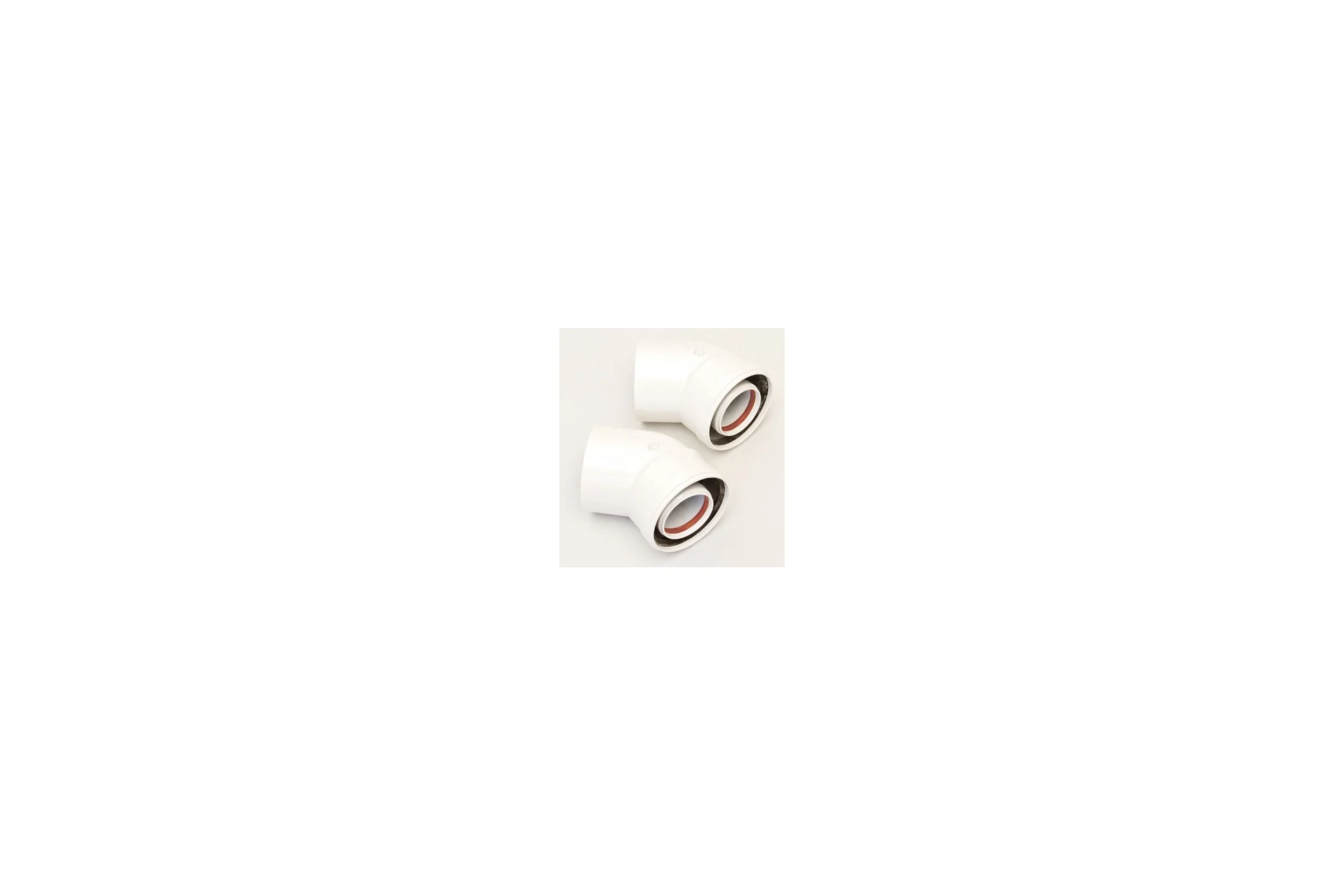 Коаксиальный отвод ARISTON 45 M/F d60/100 2 шт. конд 3318076