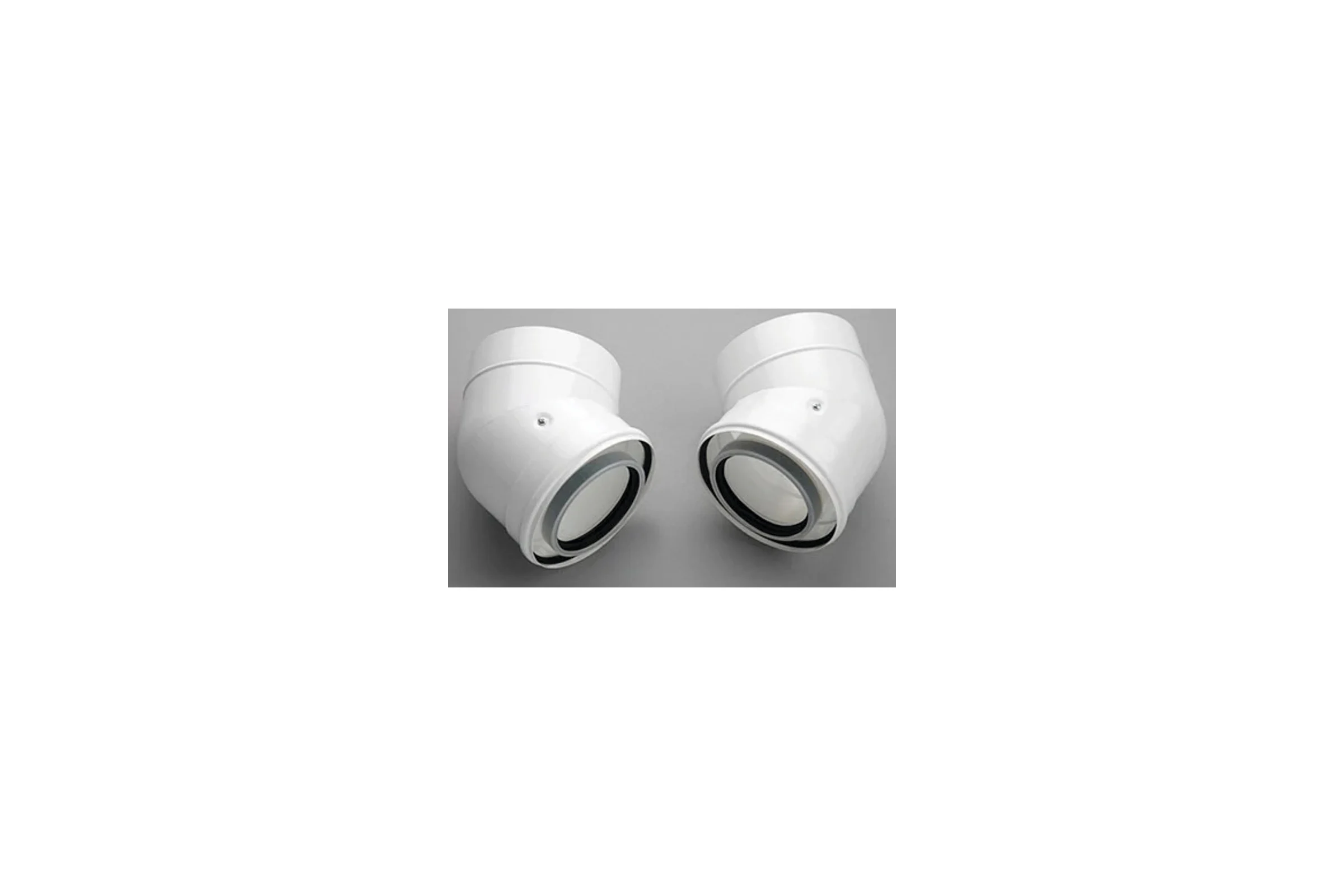 Коаксиальный отвод ARISTON 45 M/F d80/125 2 шт. 3318092