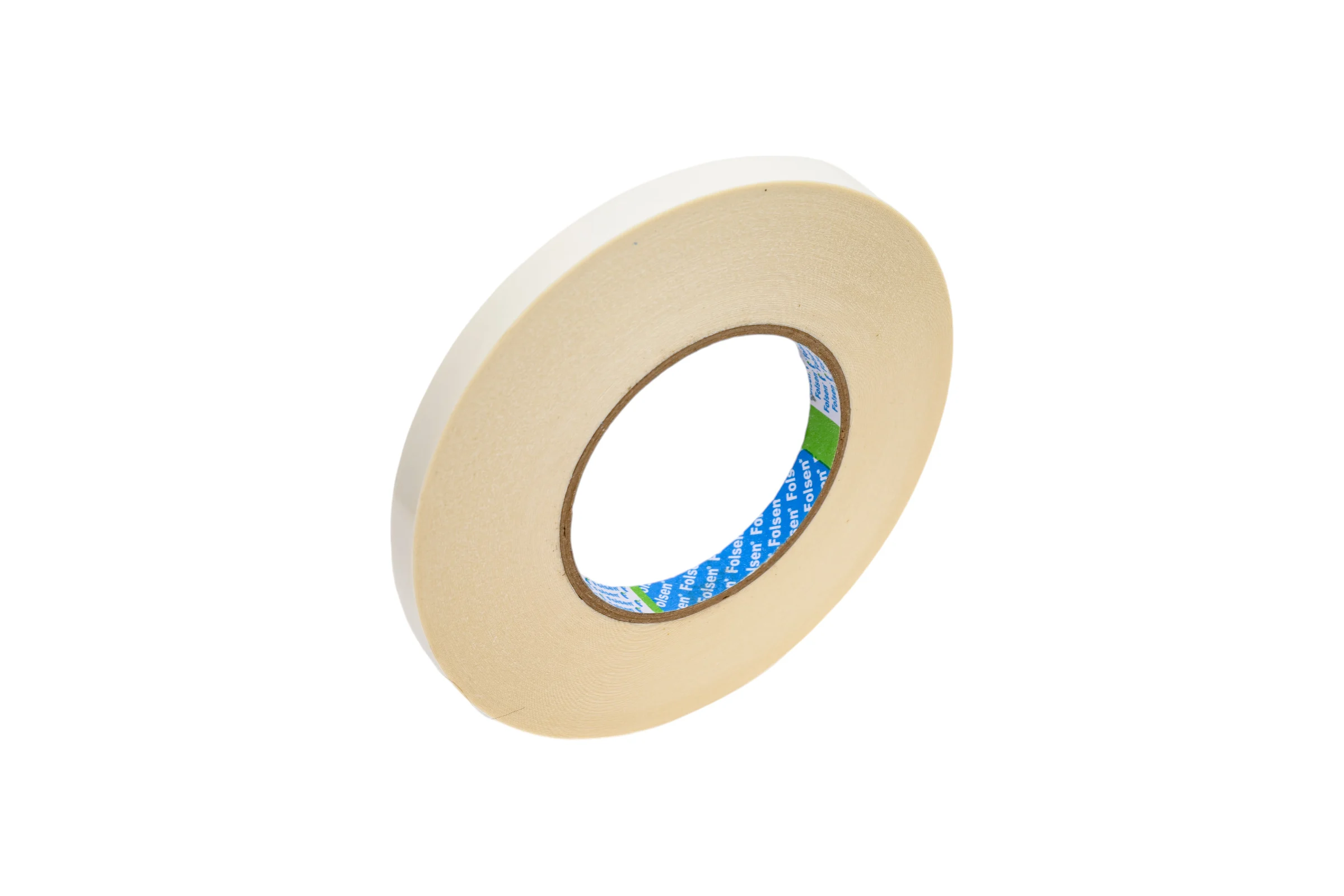 Бумажная двусторонняя лента FOLSEN 12 мм x 50м, Tissue 120oC 0335015012