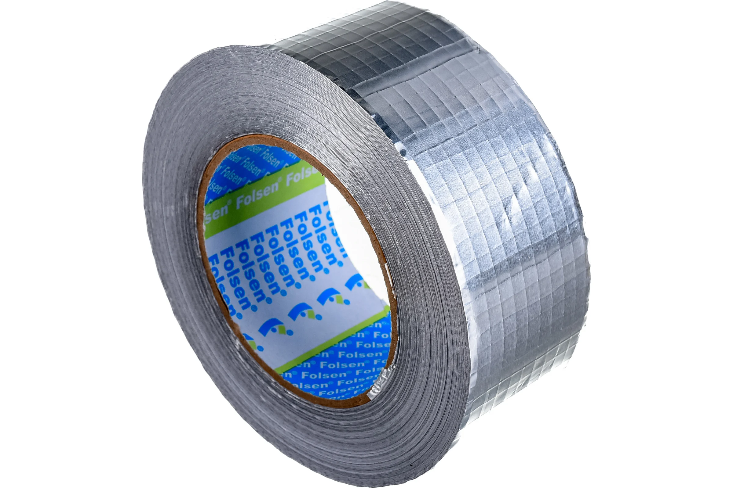 Алюминиевая лента FOLSEN 50мм x 40м, армированная, 70 мкм 074505