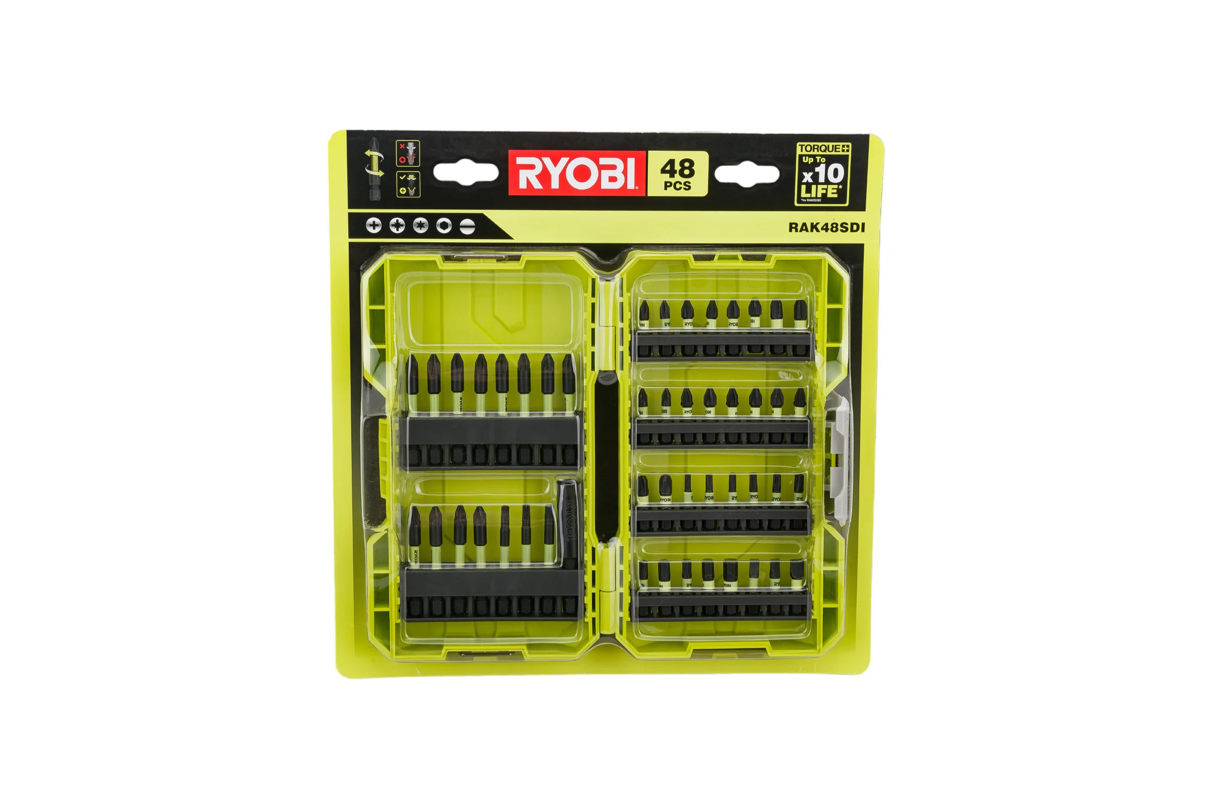 Набор ударных бит 48 шт. Ryobi RAK48SDI 5132003791