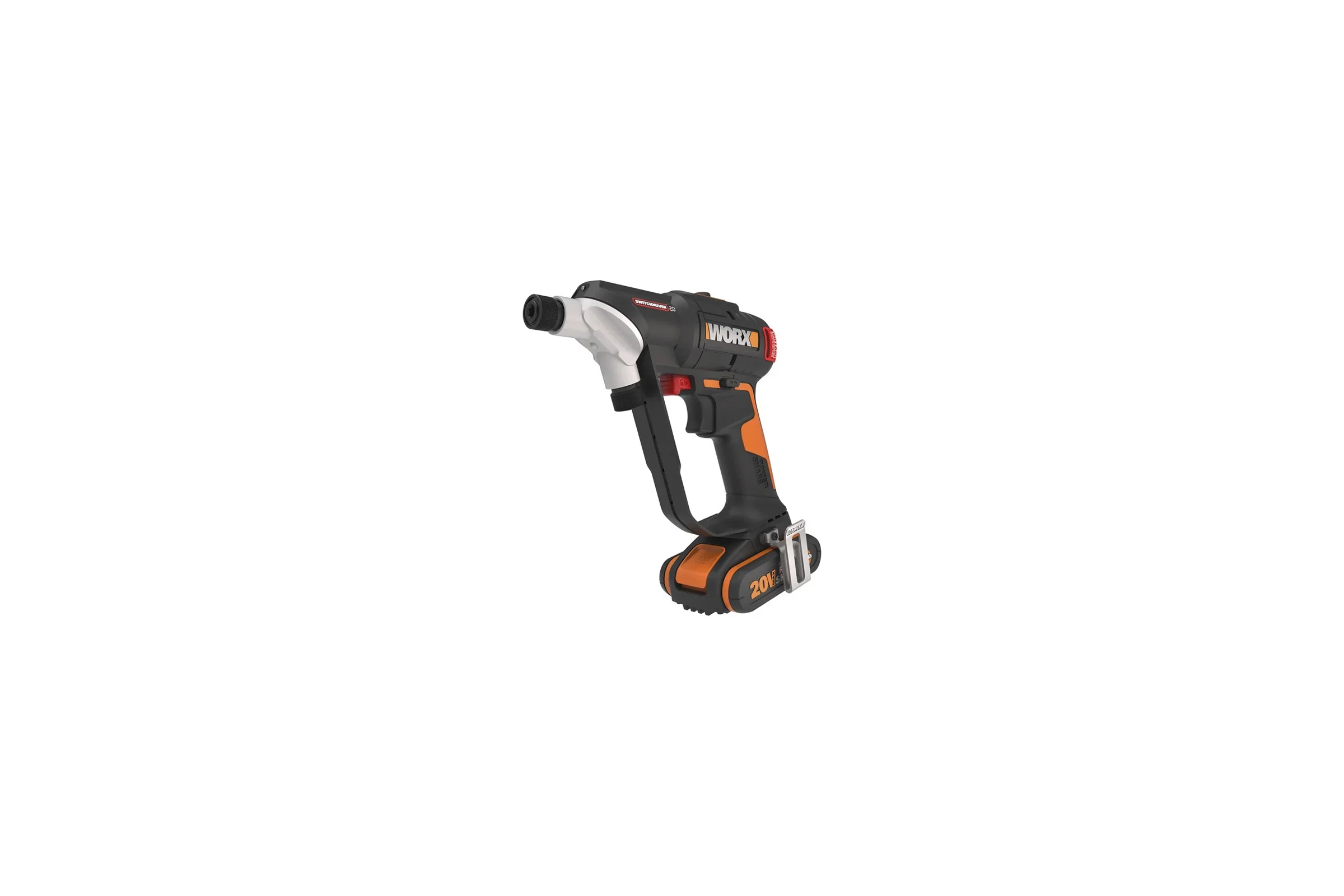 Аккумуляторная бесщёточная дрель-шуруповерт WORX Switchdriver 2.0 , 50Нм, 20В, 2Ач x1, кейс WX177