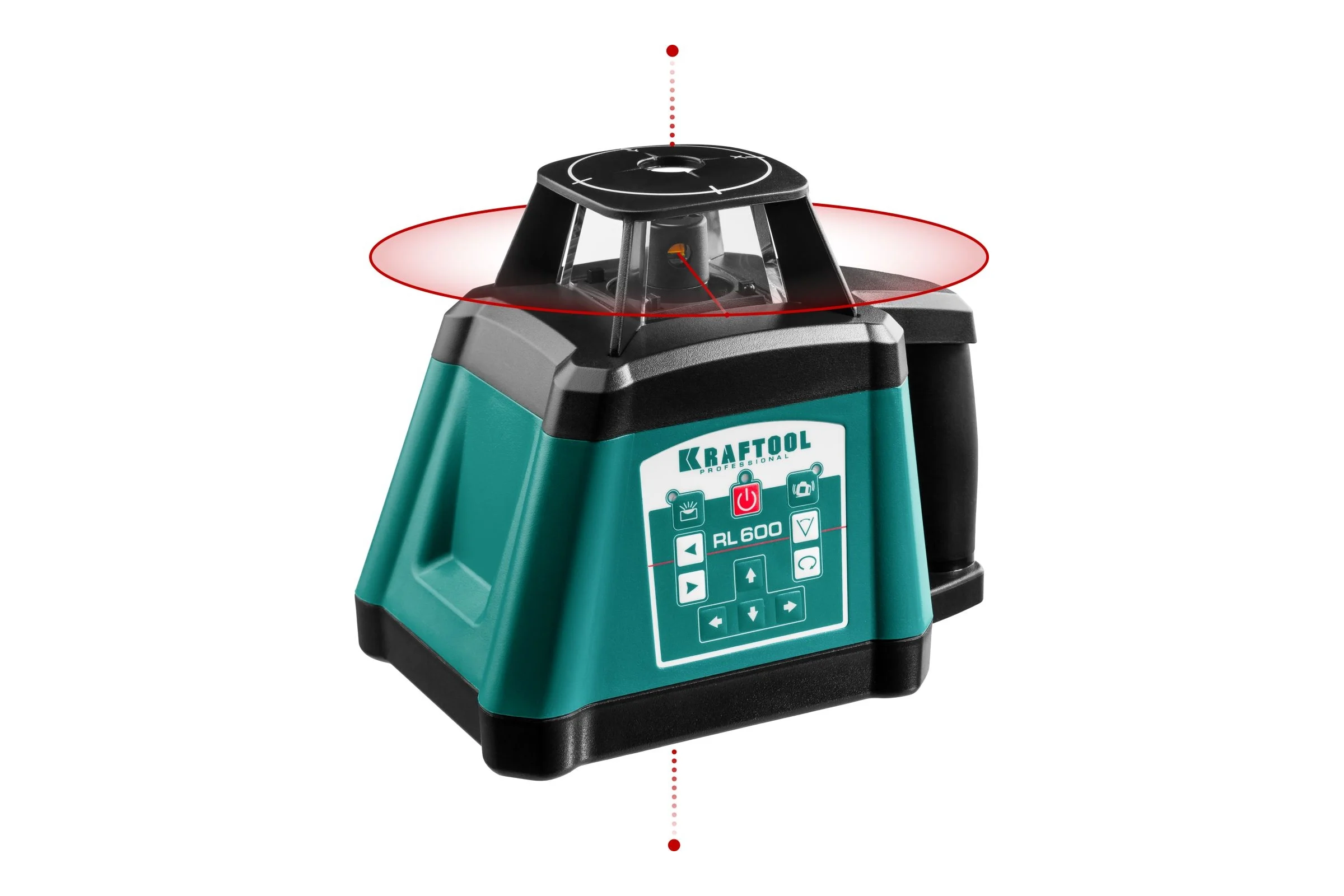 Ротационный лазерный нивелир KRAFTOOL RL600 600 м, IP65 34600