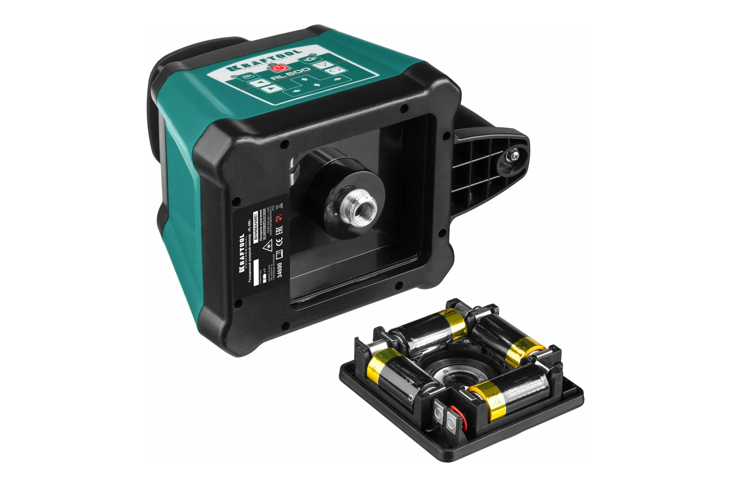 Ротационный лазерный нивелир KRAFTOOL RL600 600 м, IP65 34600