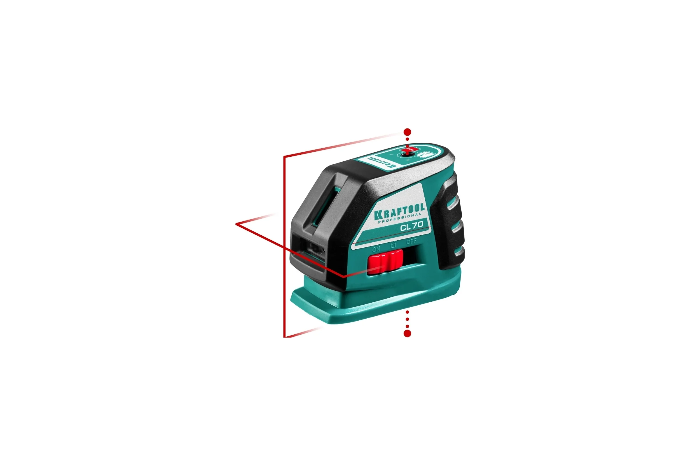 Лазерный линейный нивелир KRAFTOOL CL-70-2 34660-2