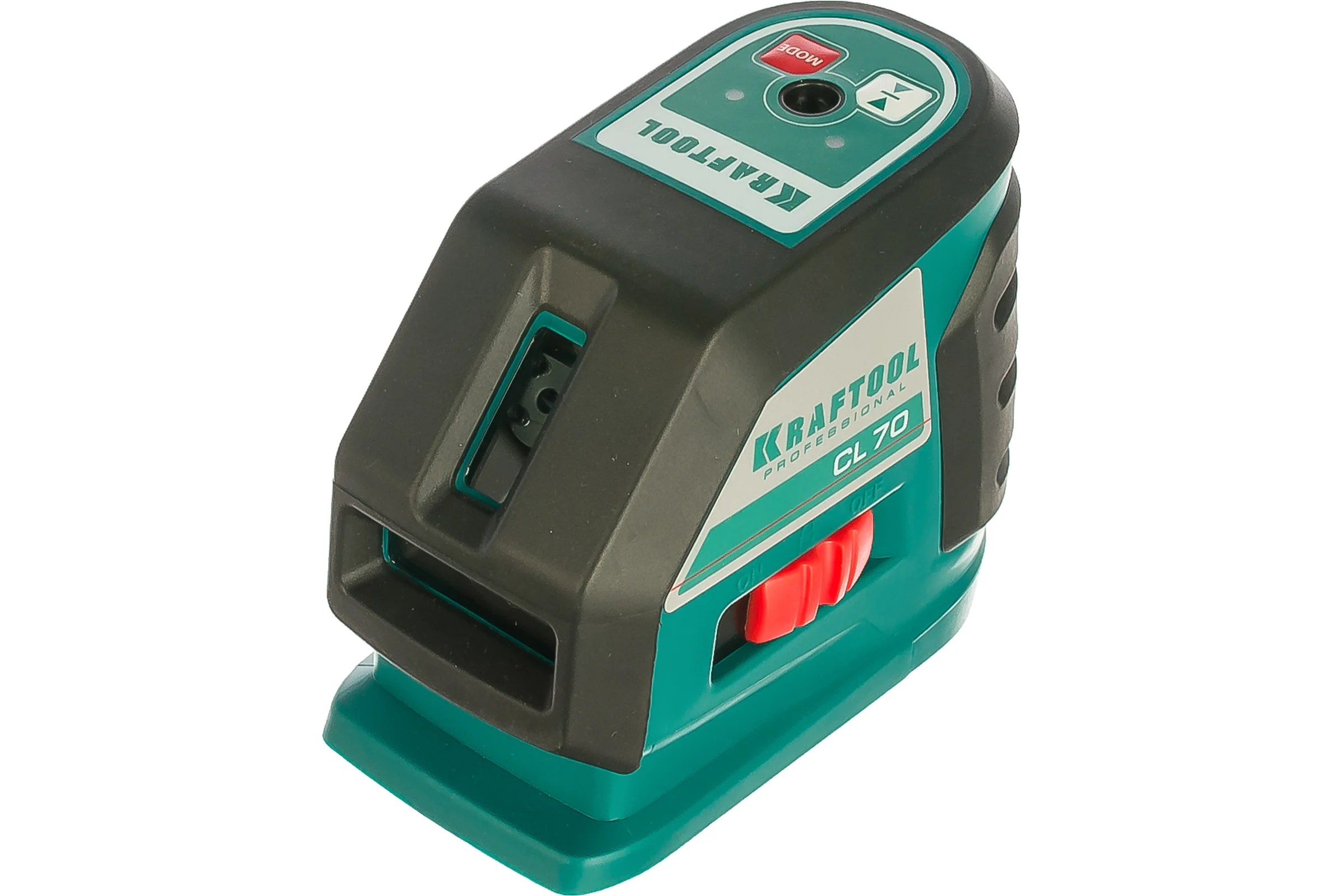 Лазерный линейный нивелир KRAFTOOL CL-70 20м / 70м /детектор/, сверхъяркий IP54 34660