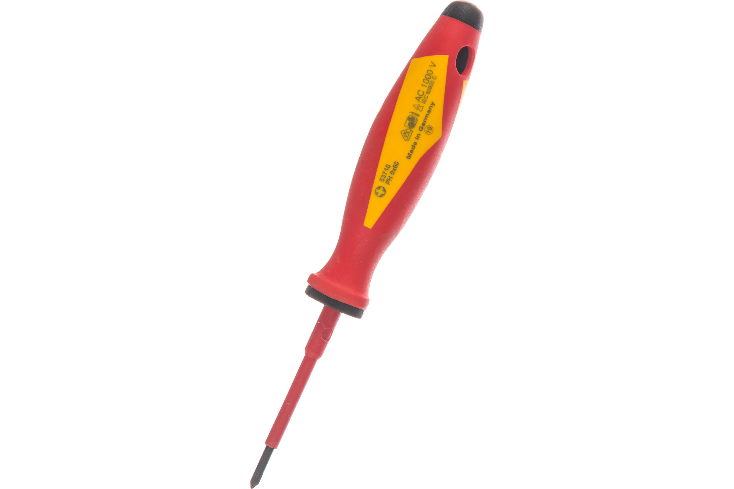 Крестовая отвертка WITTE MAXX VDE PH0 3х60 мм new 537102016