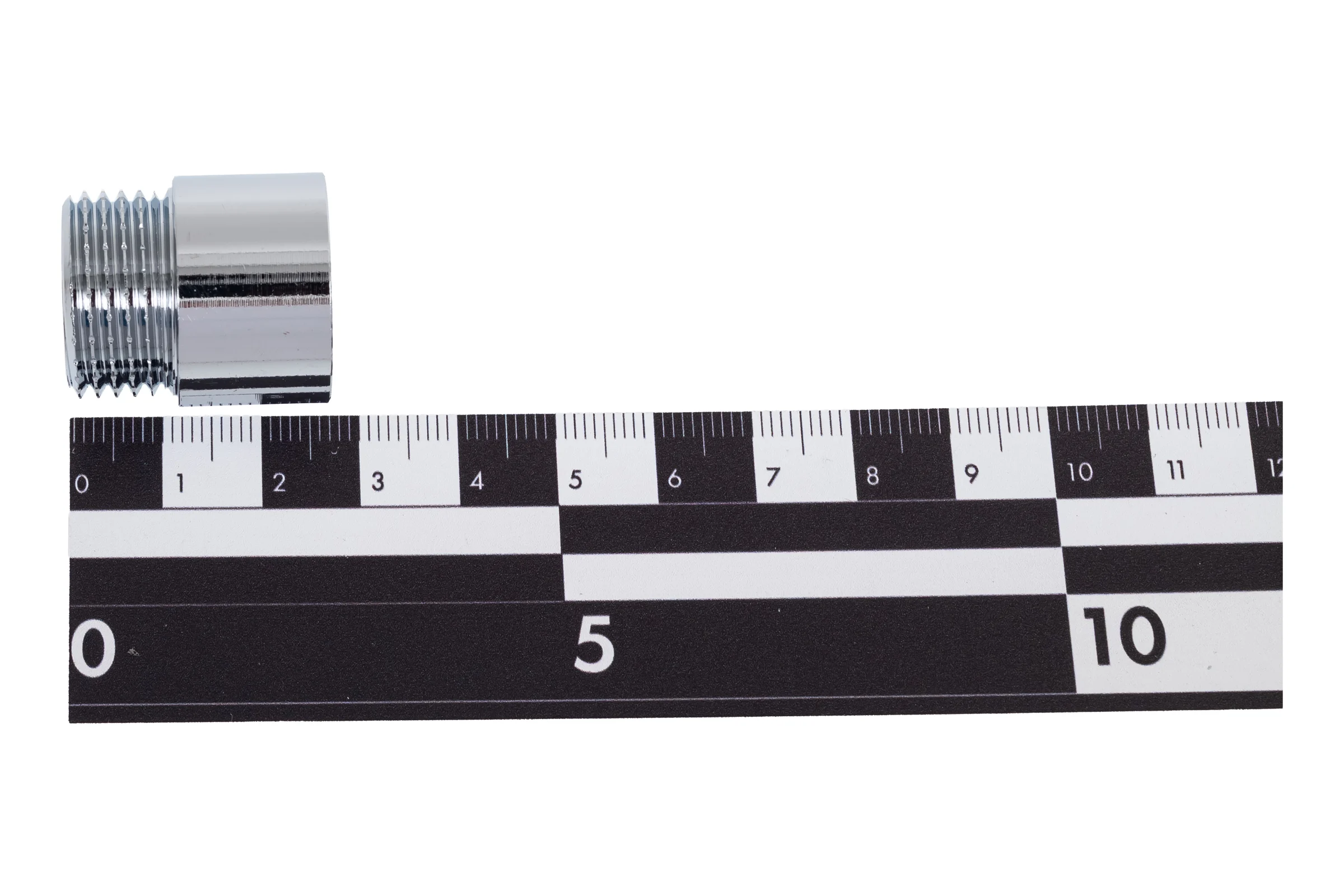 Удлинитель хромированный TIM 1/2"х15 мм вн/на 771055