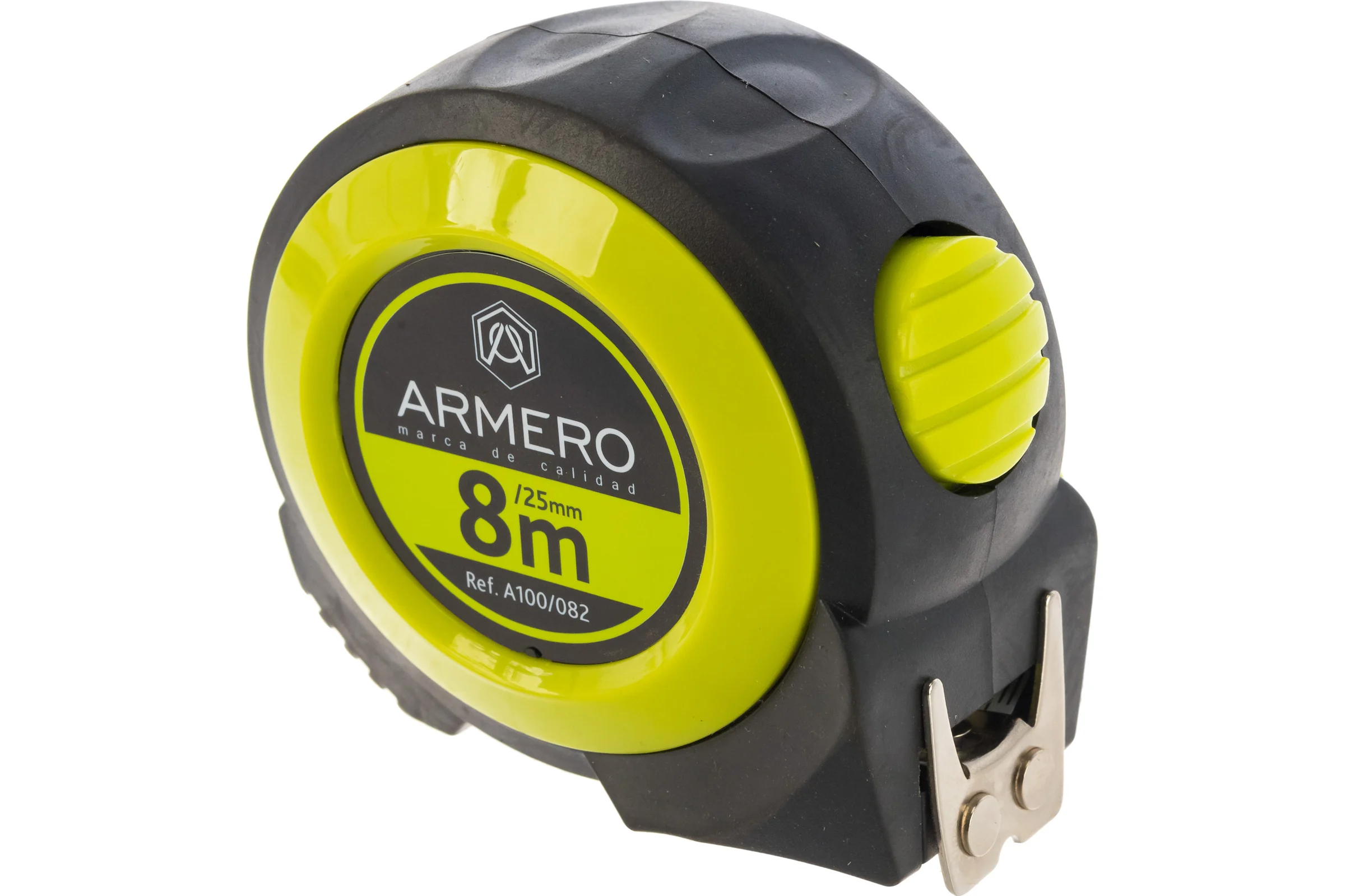 Рулетка с автоблокировкой Armero 8 м/25 мм A100/082