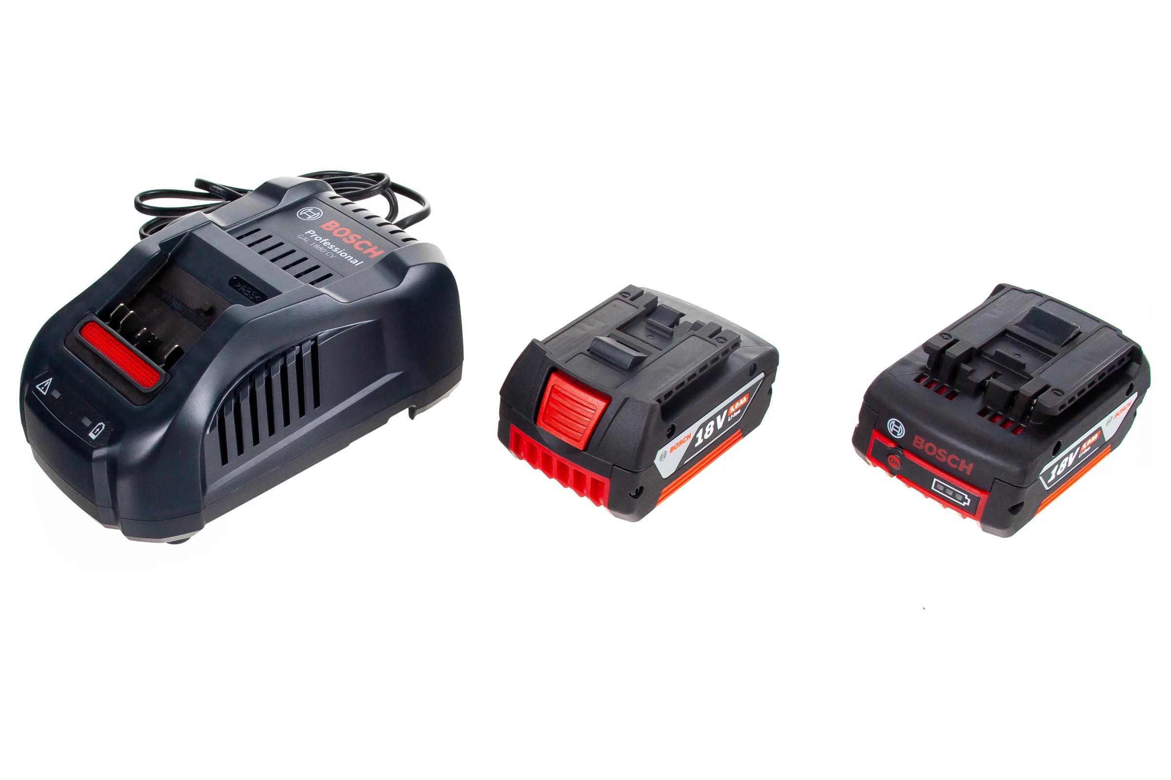 Aккумулятор GBA 18V 5.0 Ah 2 шт. + зарядное устройство GAL 1880 CV Professional Bosch 1600A00B8J