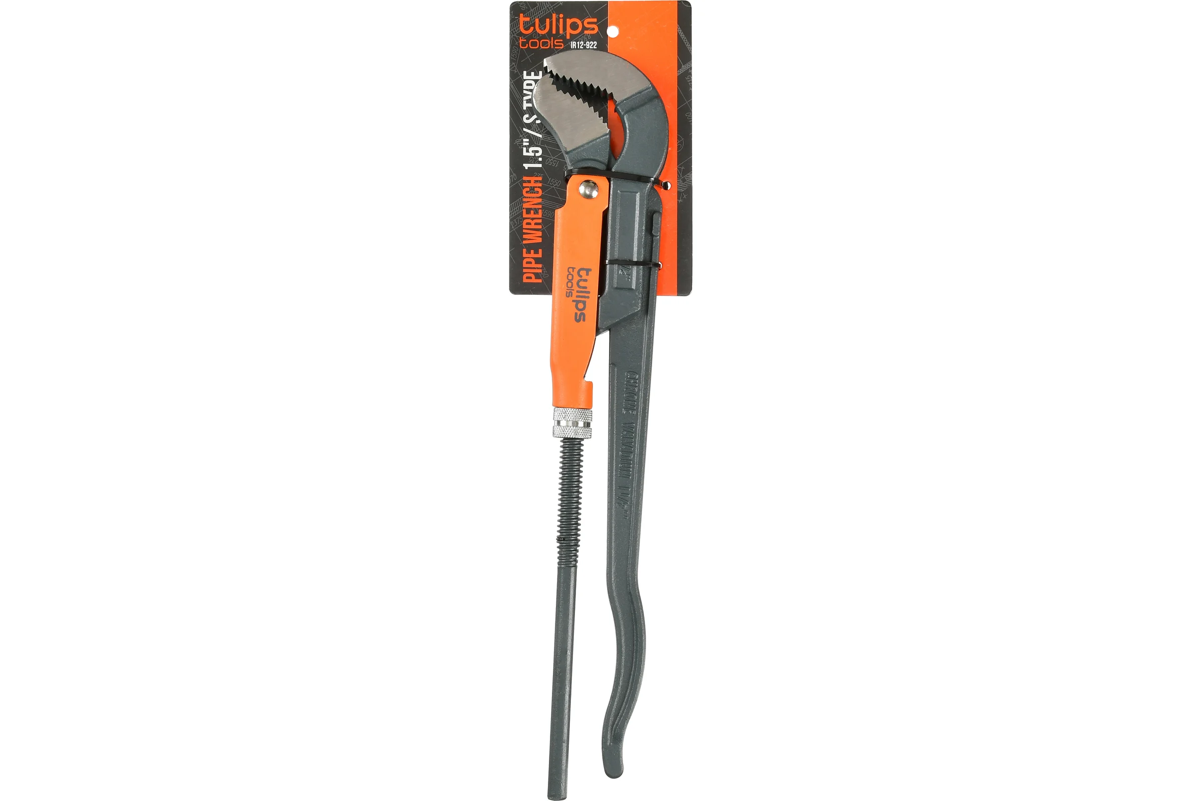 Трубный ключ 1 5" S тип CrV Tulips tools IR12-922
