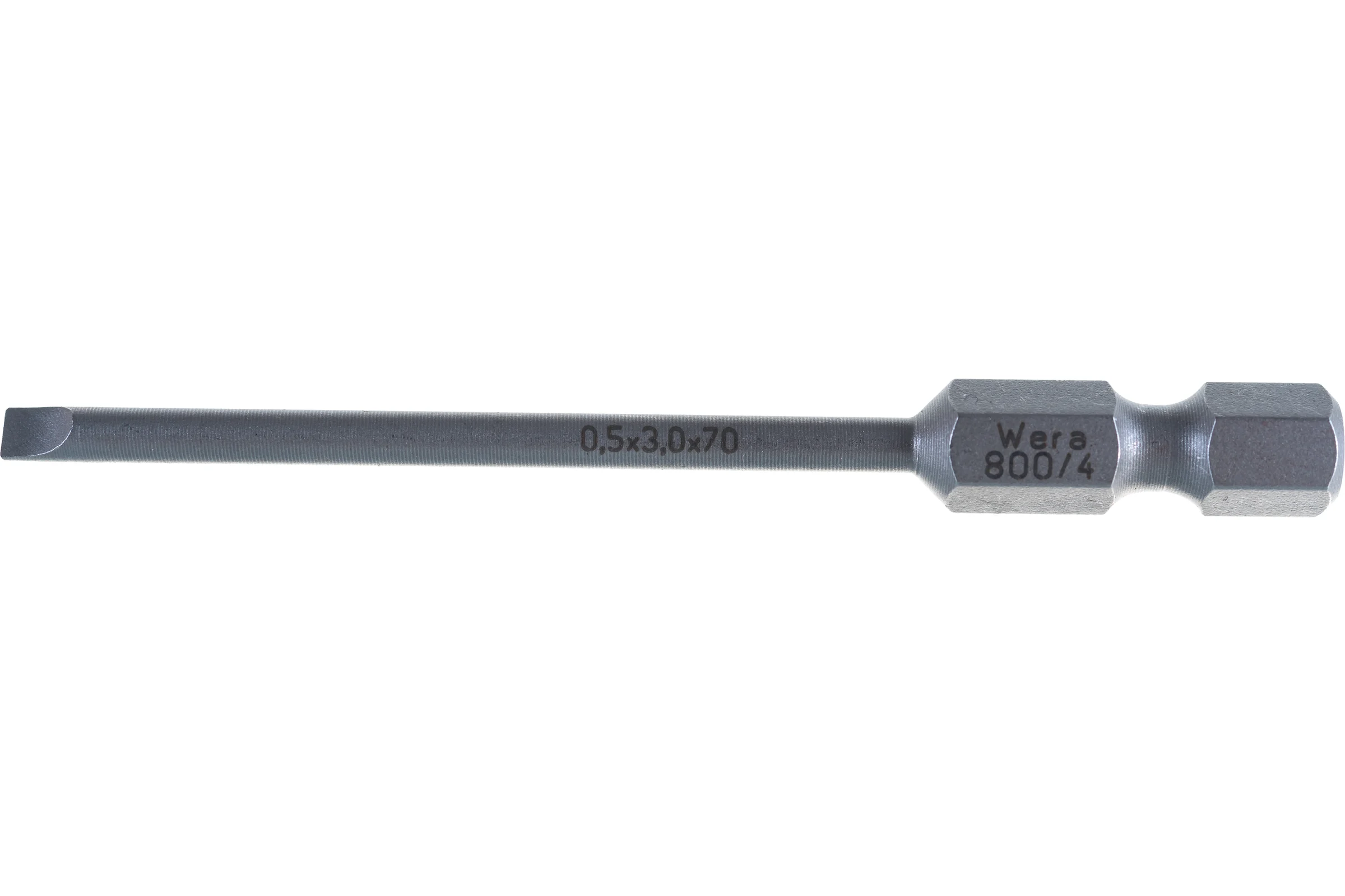 Бита 70 мм, Sl0,5x3,0 WERA WE-059466